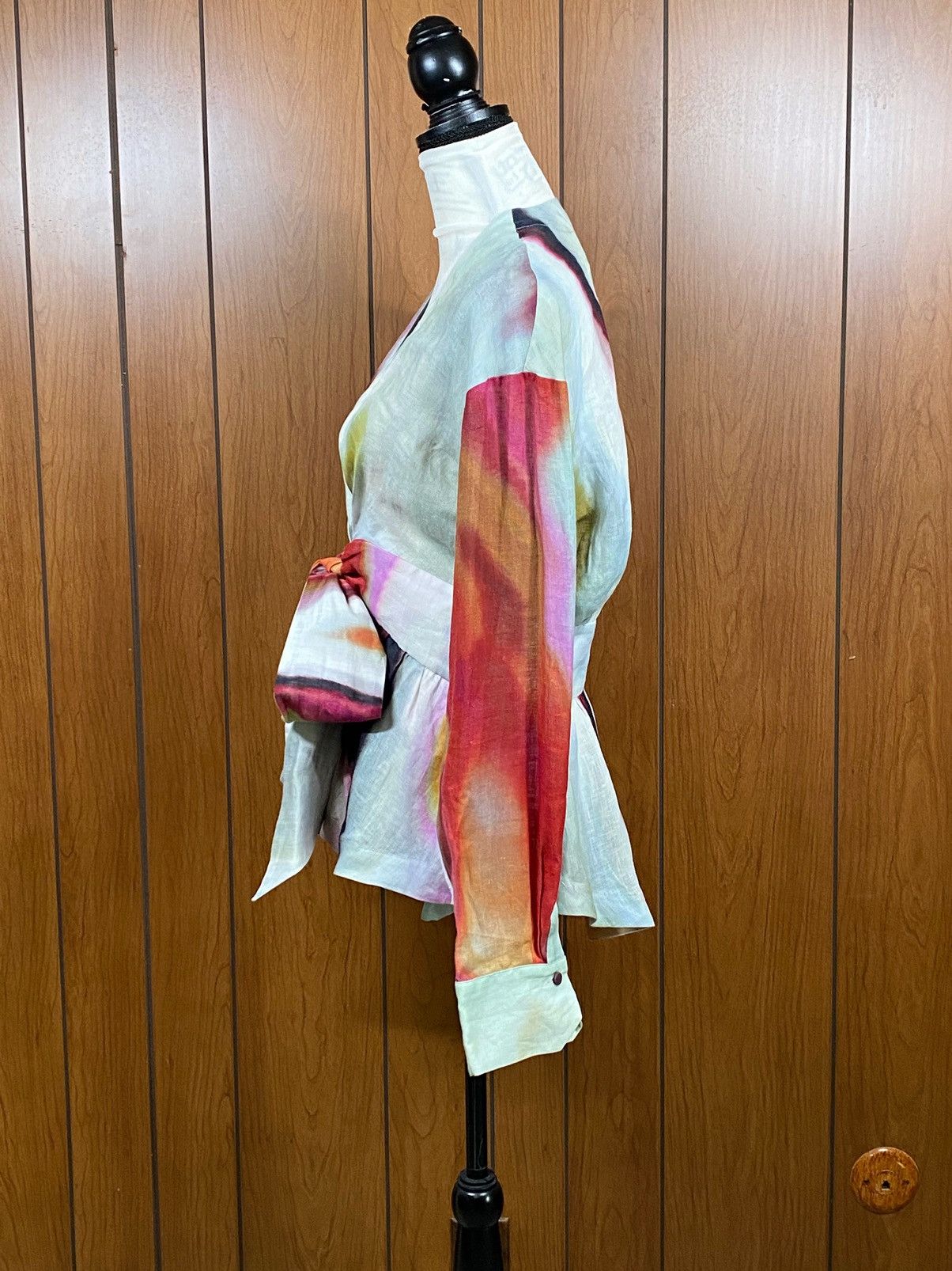 Other Silvia Tcherassi Saanvi Blouse Iridescent Marble Size 2L Size XXL / US 16-18 / IT 52-54 - 9 Thumbnail