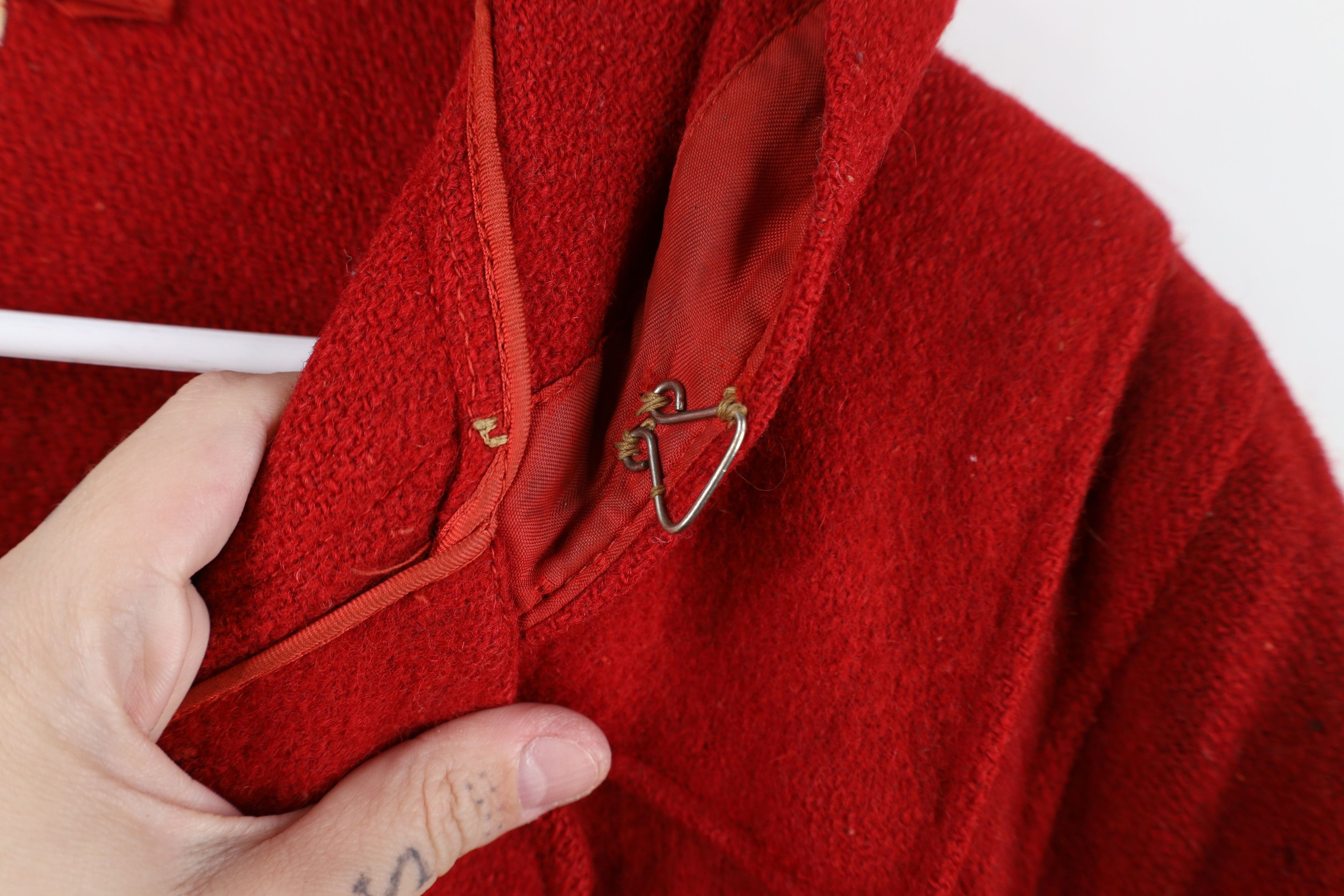 Vintage Vintage 50s Streetwear Toggle Button Hooded Parka Jacket USA Size US XXL / EU 58 / 5 - 12 Thumbnail