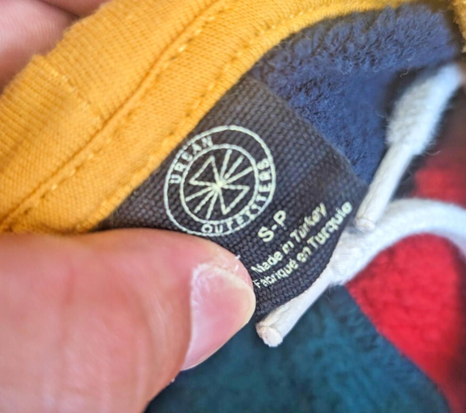 Urban Outfitters Urban Outfitter's Men's Color-Block Hoodie - Size Small Size US S / EU 44-46 / 1 - 2 Thumbnail
