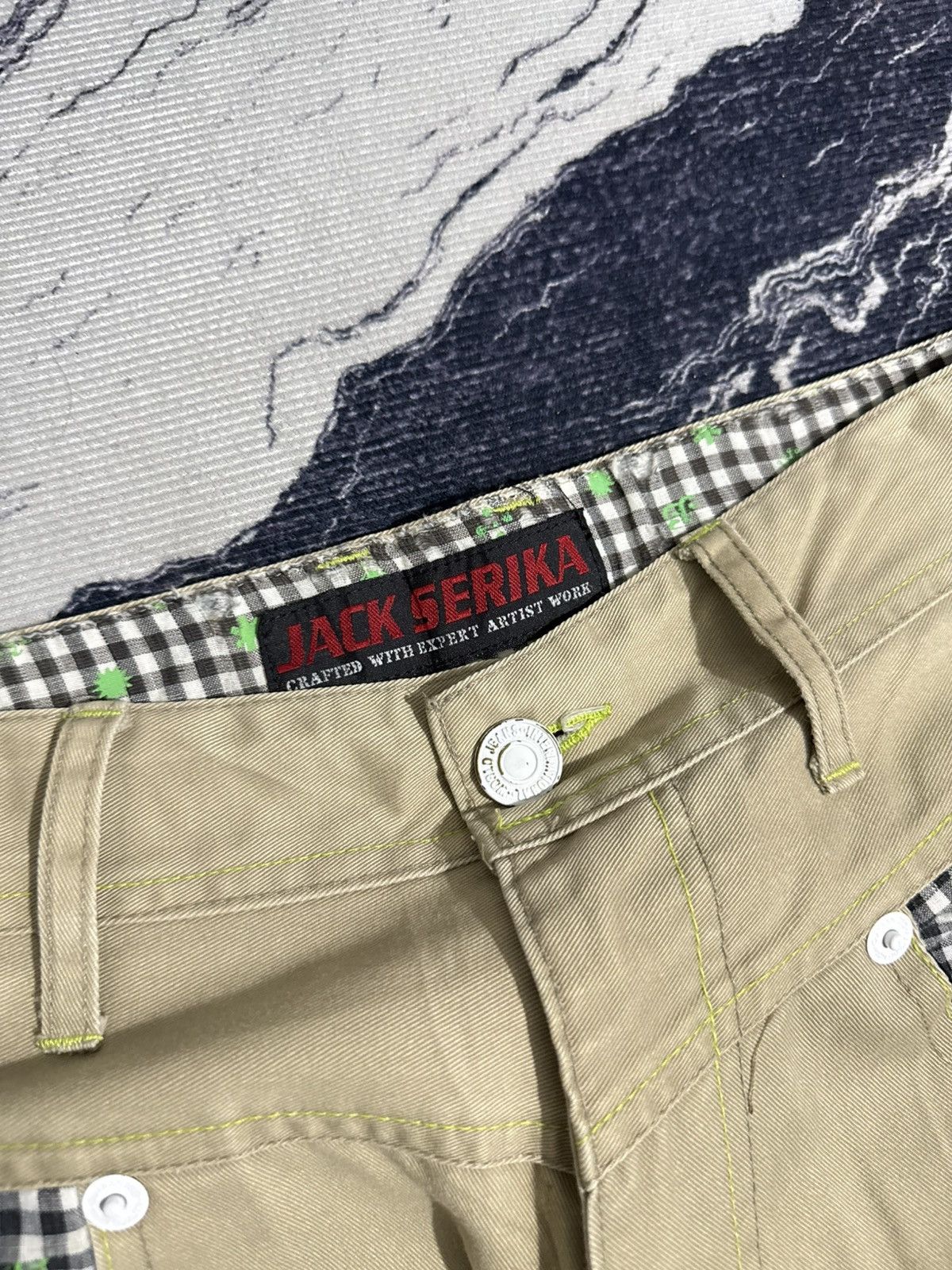 Vintage Vintage jack serika crafted with expert artist work long pants Size US 28 / EU 44 - 5 Thumbnail