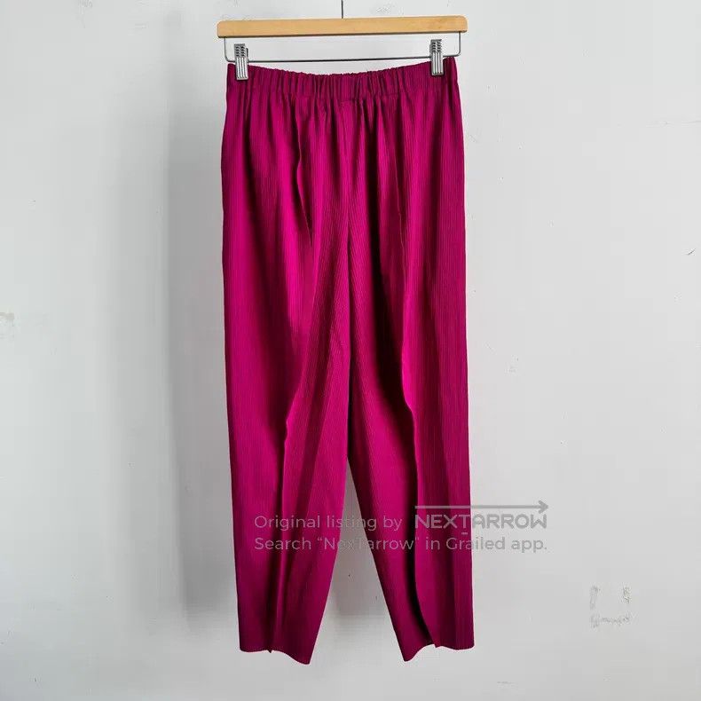 Issey Miyake Issey Miyake size:one size Pink Pants Size 22" - 1 Thumbnail
