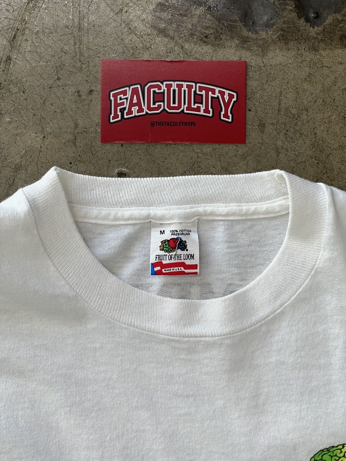 Vintage Vintage 80s BrainWaves Brain Party Single Stitch Tee Medium Size US M / EU 48-50 / 2 - 3 Thumbnail