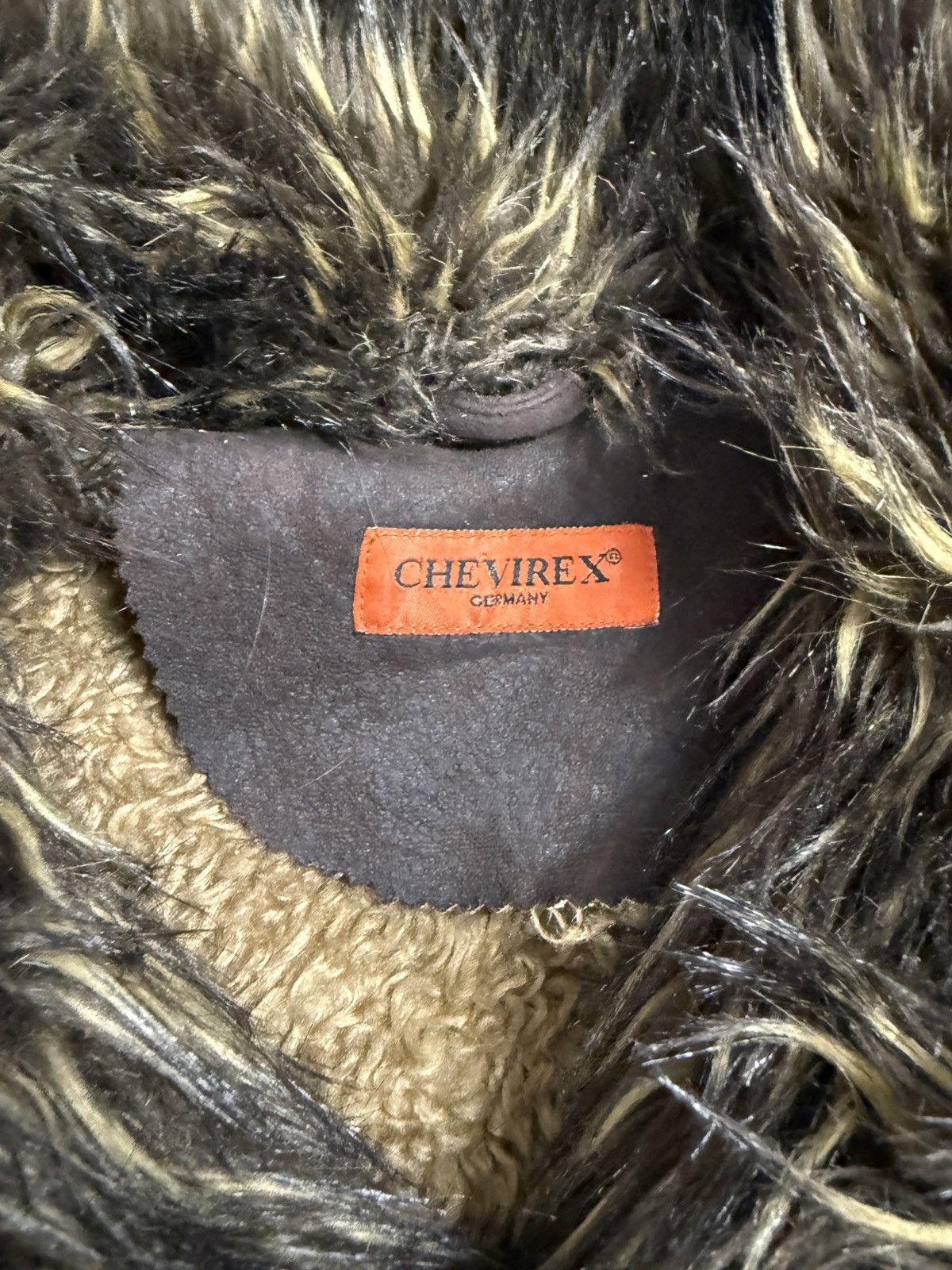 Vintage Chevirex vintage faux fur jacket brown coat Size S / US 4 / IT 40 - 3 Thumbnail