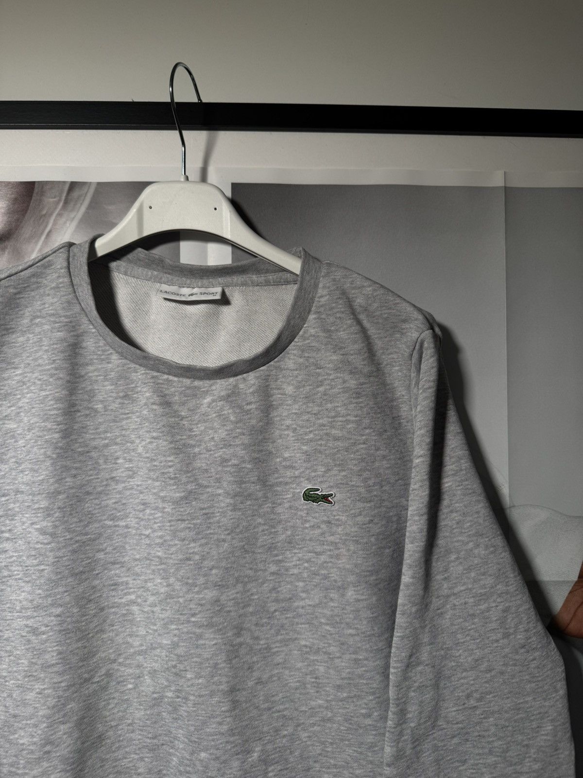 Designer × Lacoste × Polo Ralph Lauren Lacoste sweatshirt crewneck classic logo Size US M / EU 48-50 / 2 - 3 Thumbnail
