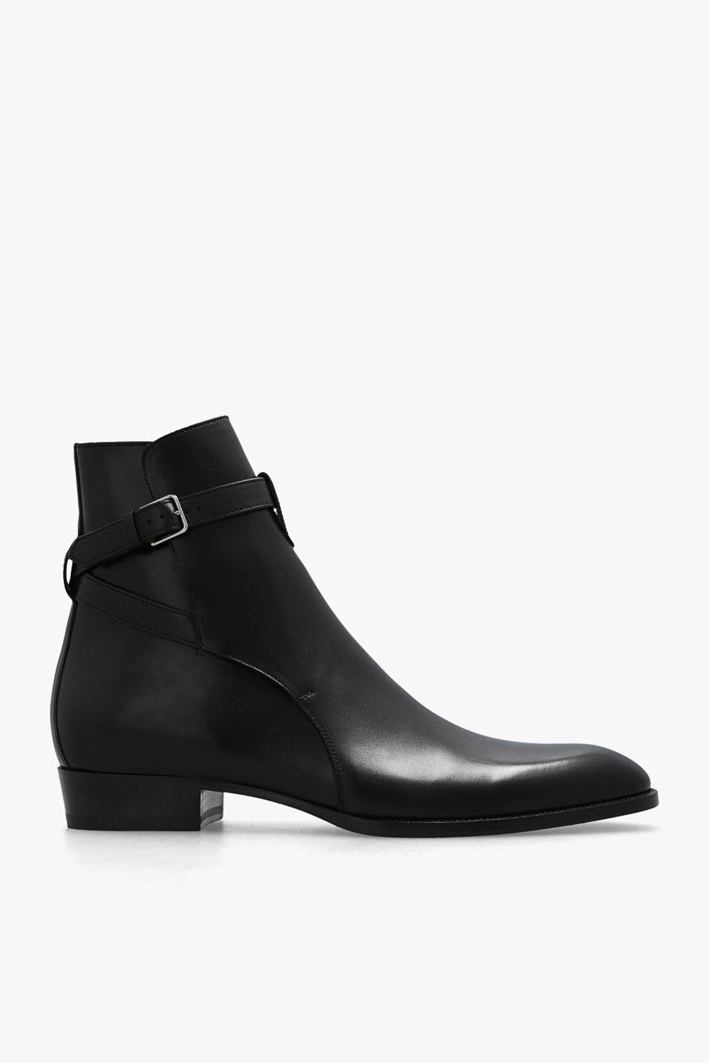 Saint Laurent Paris o1s1wg110426 663414 Wyatt Jodhpur Boots in Smooth Leather Size US 6.5 / EU 39-40 - 1 Thumbnail