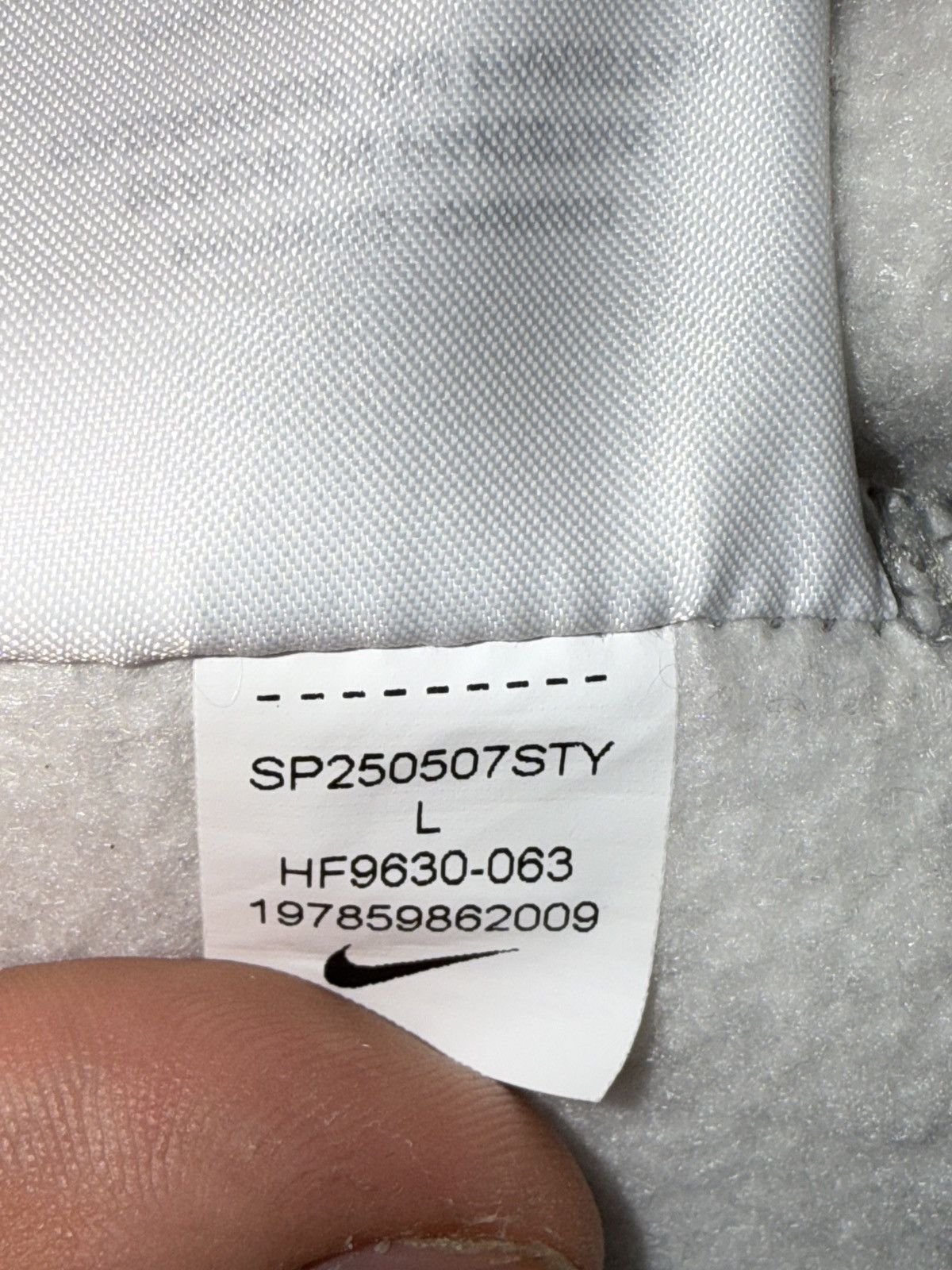 Nike × Supreme Grey supreme sweatpants Size US 34 / EU 50 - 6 Thumbnail