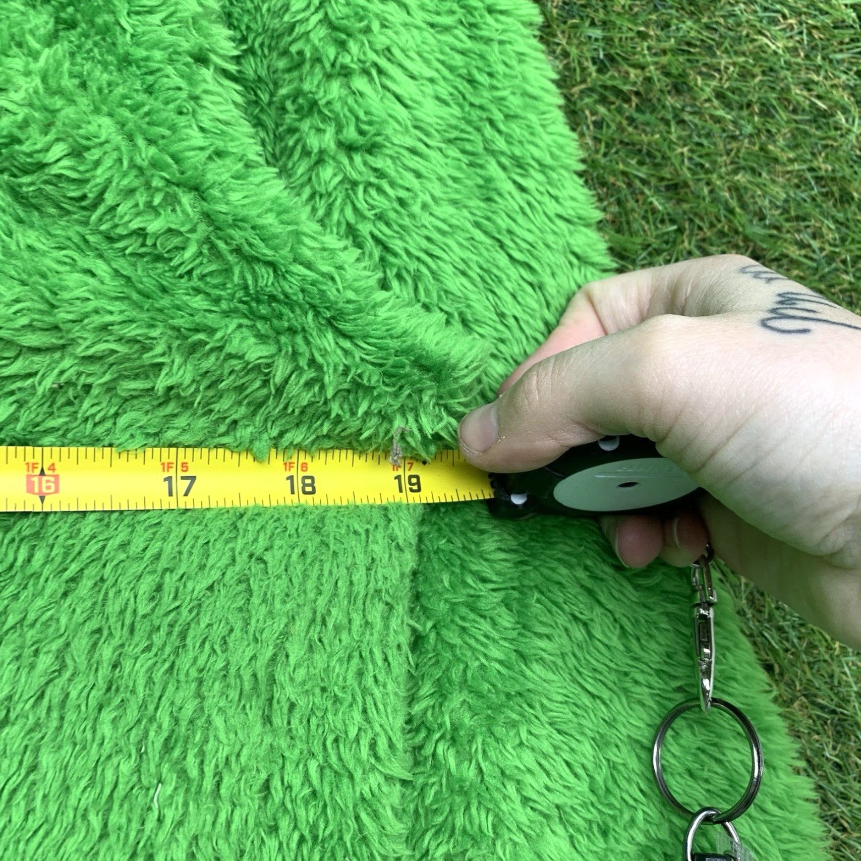 The North Face The North Face Fleece Jacket Womens M Green Long Sleeve Zip Hooded Full Zip Logo Outdoor Runtime Size M / US 6-8 / IT 42-44 - 4 Thumbnail