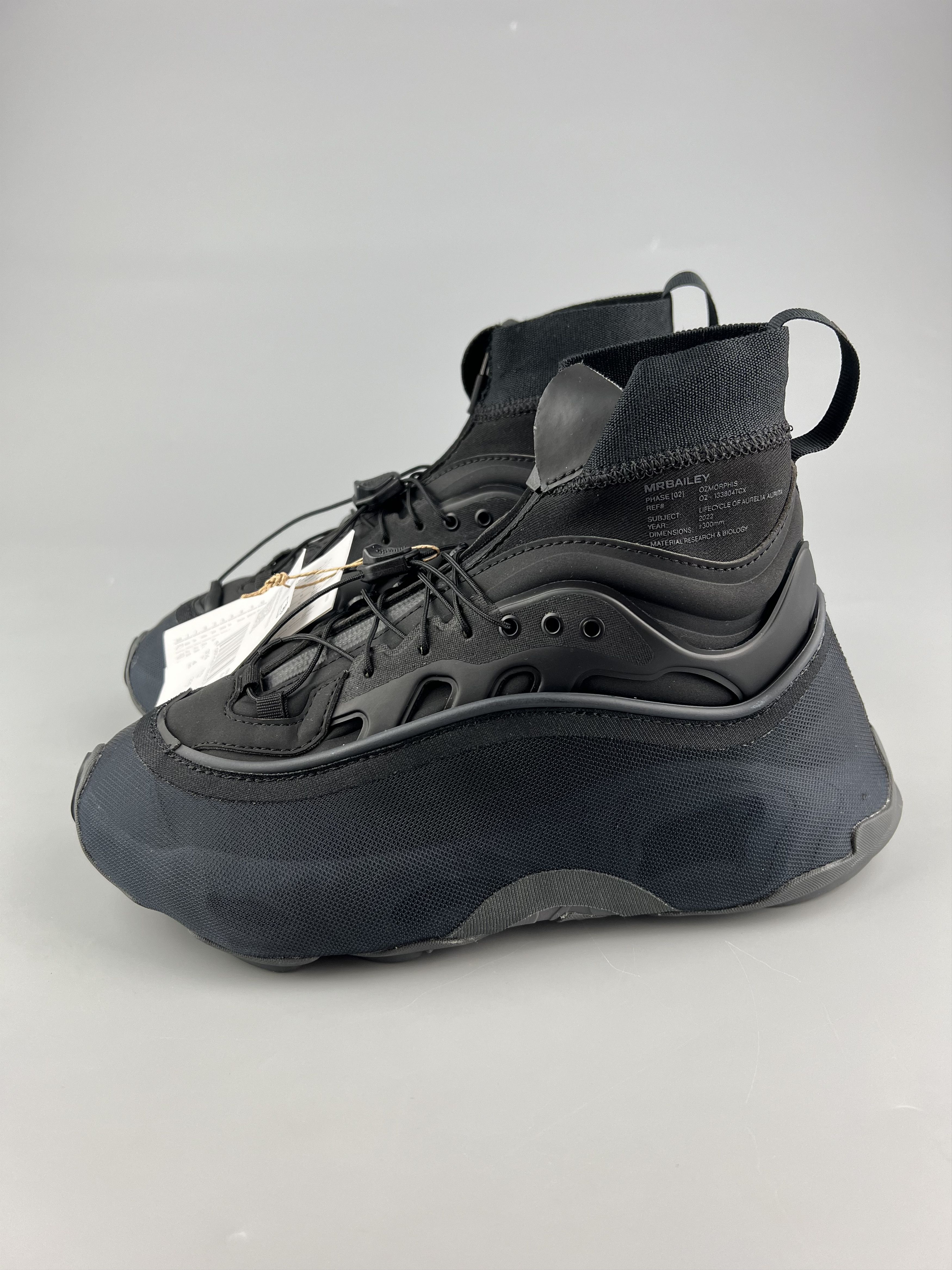 Adidas Adidas Ozmorphis x Mr Bailey Black Women's Sneakers Size US 4.5 / IT 34.5 - 1 Thumbnail