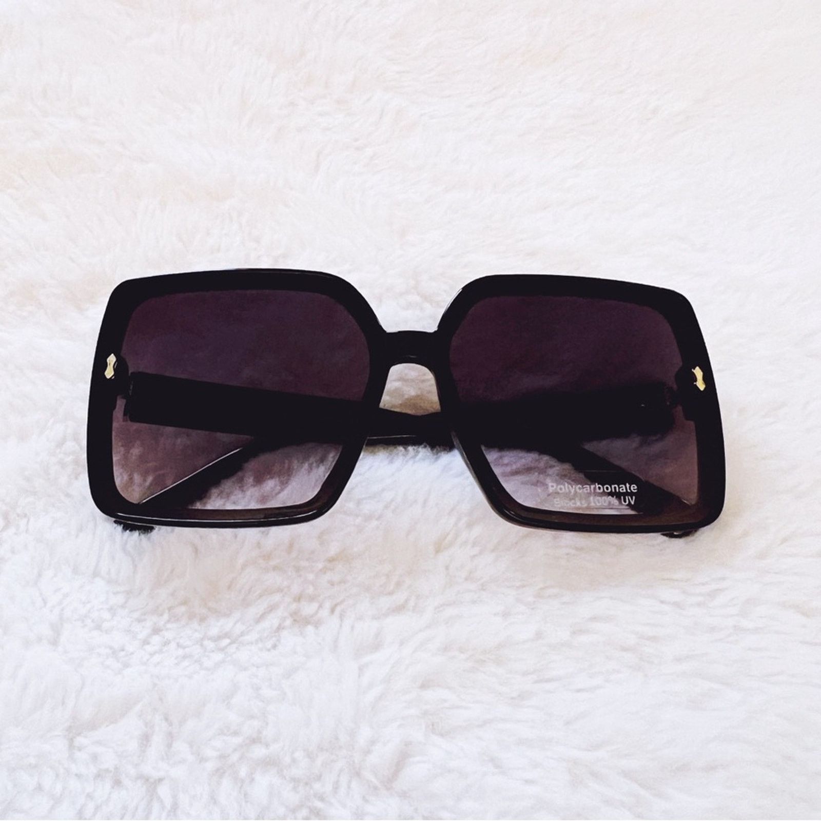 Other Aurora Black Oversized Square Sunglasses Size ONE SIZE - 1 Thumbnail