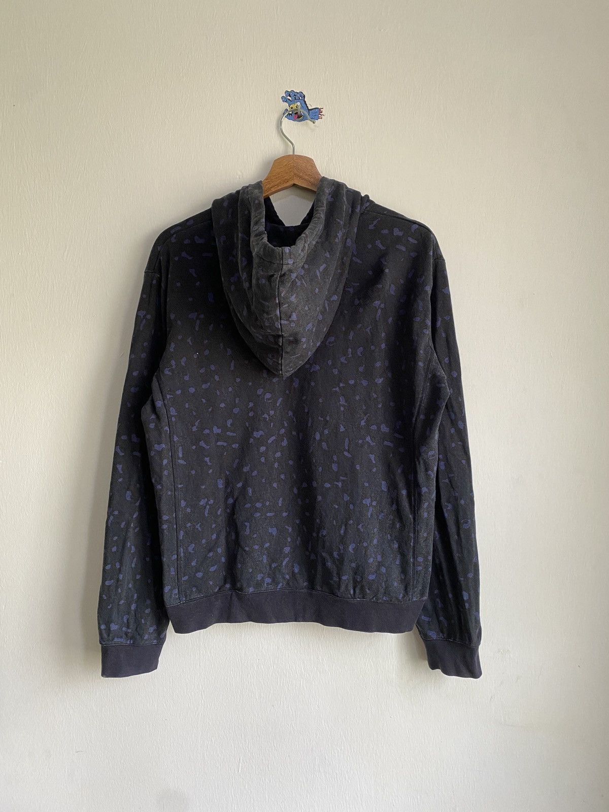A.P.C. × Japanese Brand A.P.C Japan Blue Camo Hoodie Size US S / EU 44-46 / 1 - 6 Thumbnail
