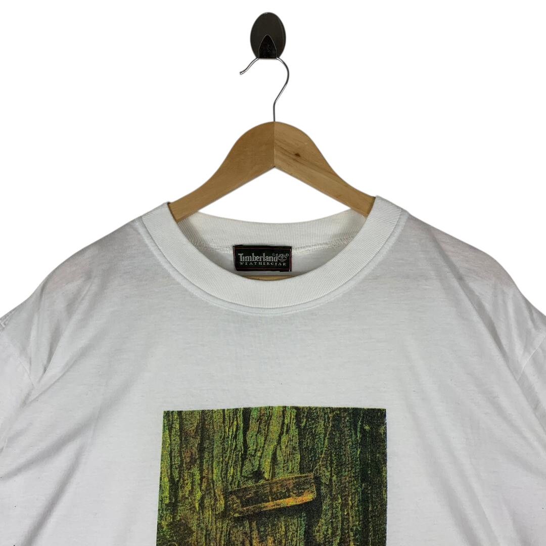 Other Vintage 90s Timberland Weathergear Graphic Nature Tee Size US L / EU 52-54 / 3 - 2 Thumbnail