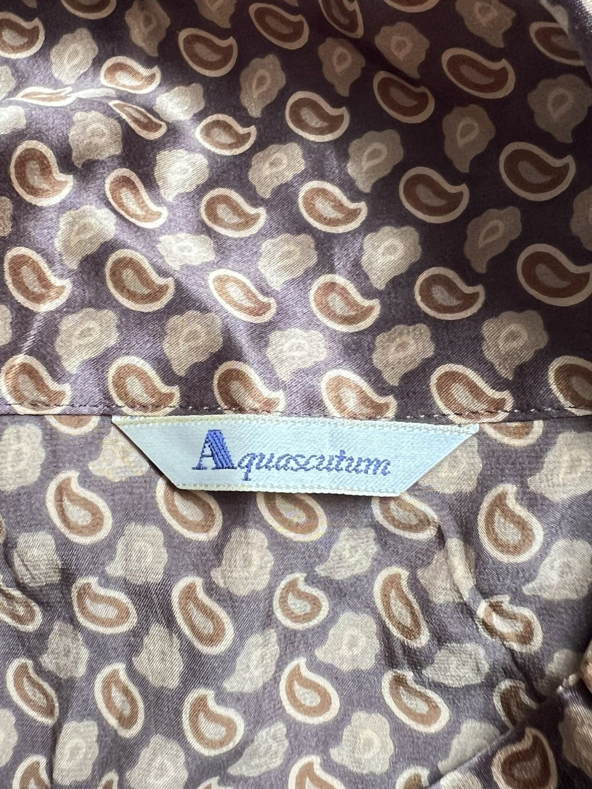 Aquascutum AQUASCUTUM Brown Motive Blouse Size US S / EU 44-46 / 1 - 11 Thumbnail