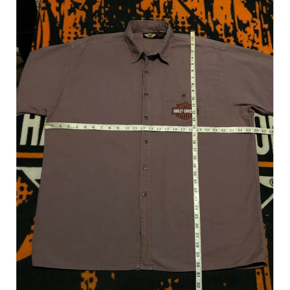 Harley Davidson Harley-Davidson Casual Button Down Shirt XL Men MILWAUKEE Size US XL / EU 56 / 4 - 6 Thumbnail