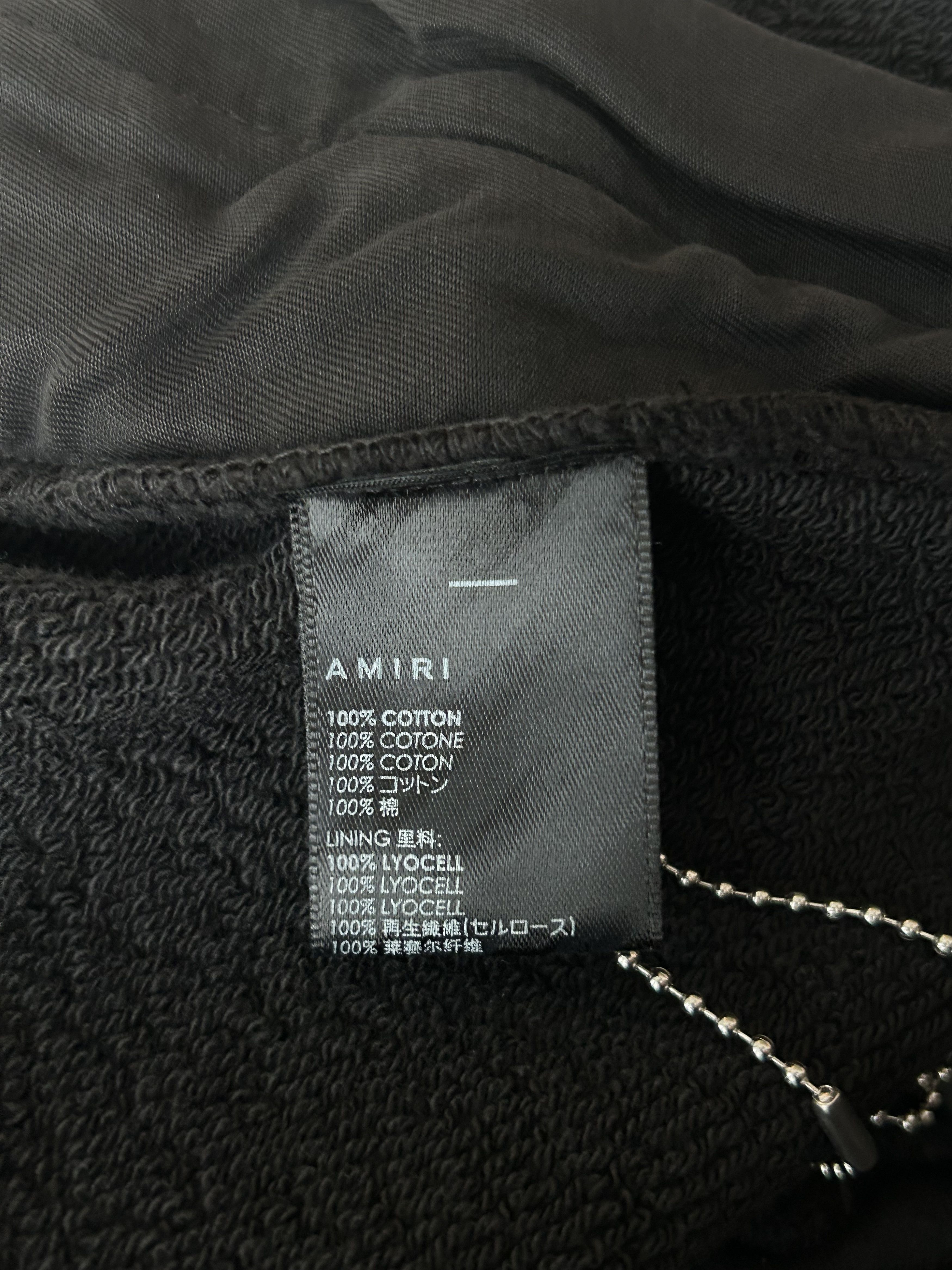 Amiri Amiri Black & White Dubai Exclusive Logo Shorts Size US 40 / EU 56 - 4 Thumbnail