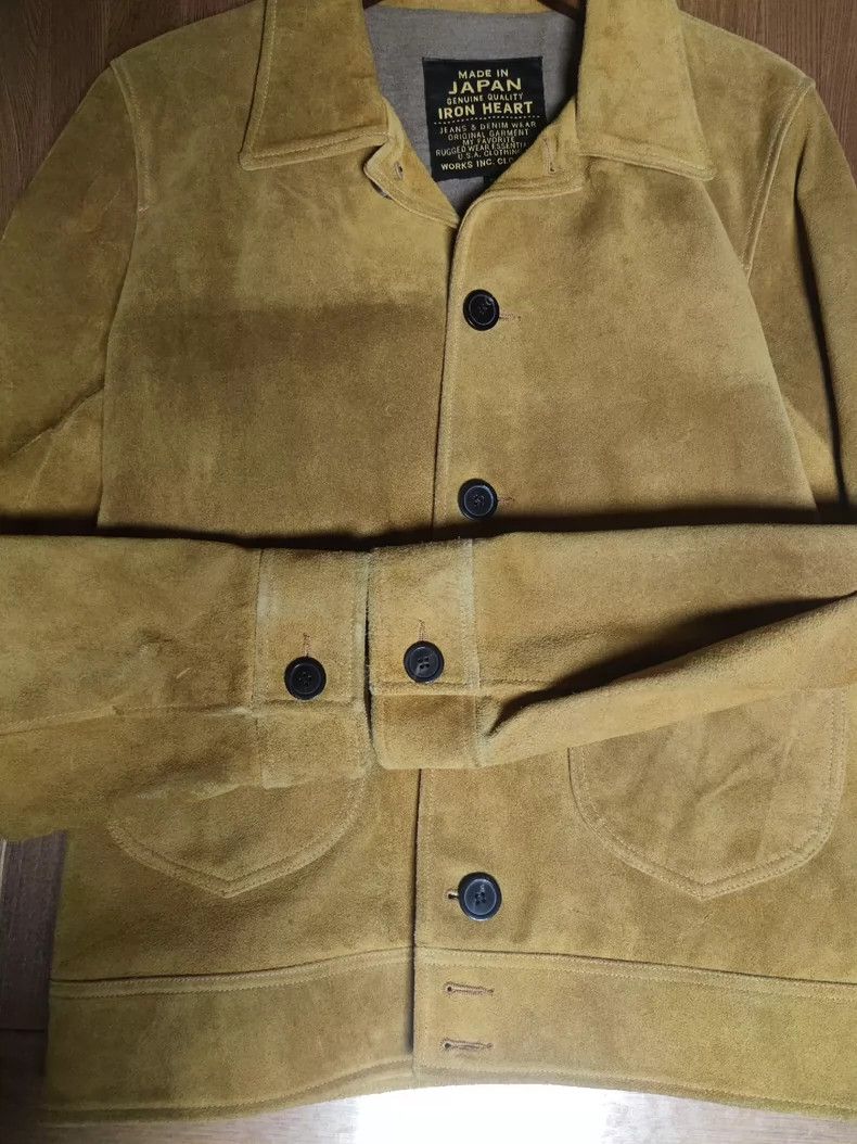Iron Heart Iron heart Early ginger out-of-print flip-fur cowhide jacke Size US XL / EU 56 / 4 - 4 Thumbnail