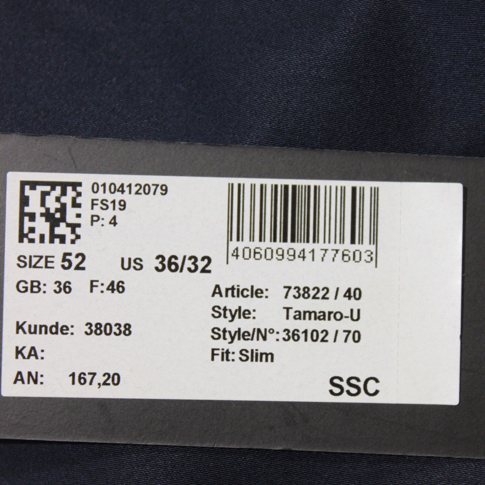 Hiltl Hiltl New with tags Dress Pants Size 36 US In Blue Size US 36 / EU 52 - 6 Thumbnail