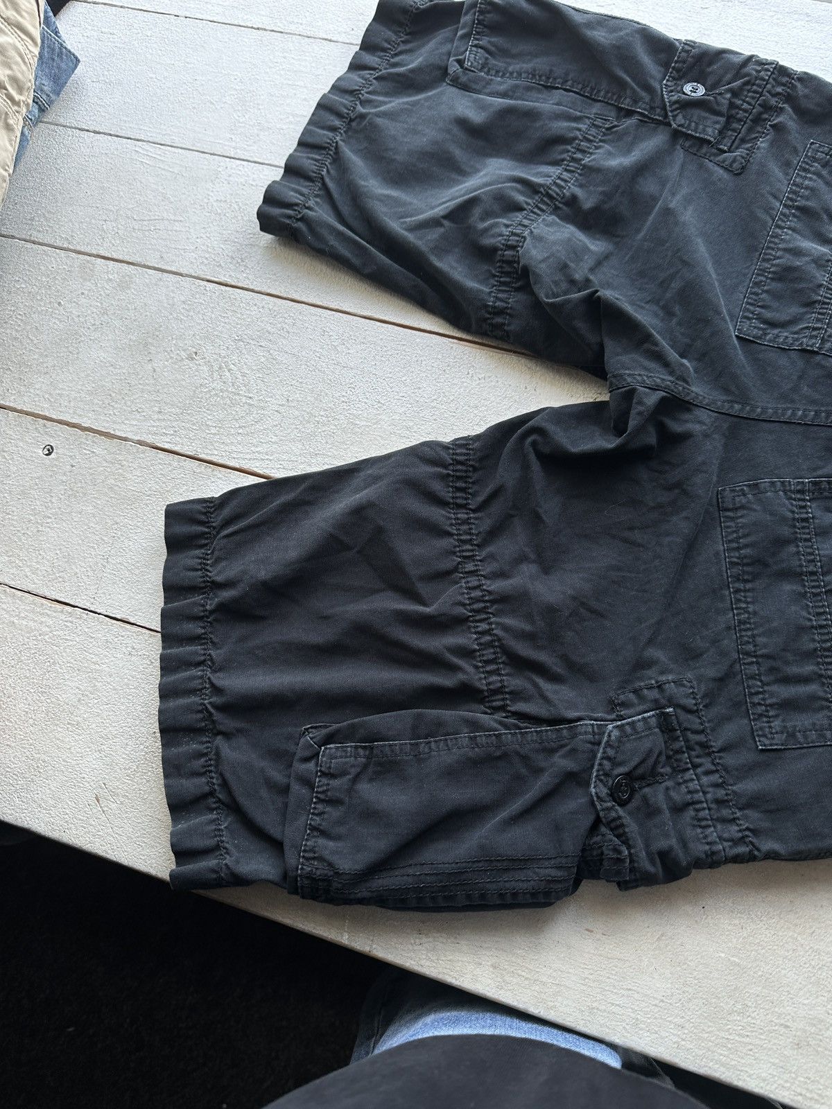 Quiksilver 🚨VNTG Quiksilver CARGO Shorts Big Logo Y2K Style 90s Surfing Size US 28 / EU 44 - 10 Thumbnail