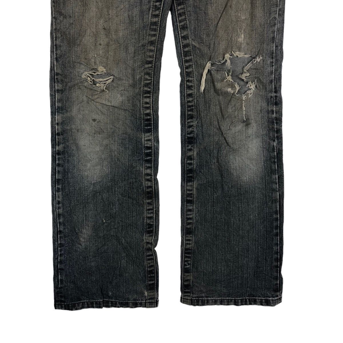 Japanese Brand RARE VINTAGE DISTRESSED DENIM JEANS 29125=HOMME ISSEYMIYAKE Size US 30 / EU 46 - 4 Thumbnail