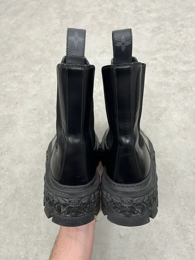 Louis Vuitton AW2022 Louis Vuitton Ornamented Sole Black Boots Size US 9 / EU 42 - 6 Thumbnail