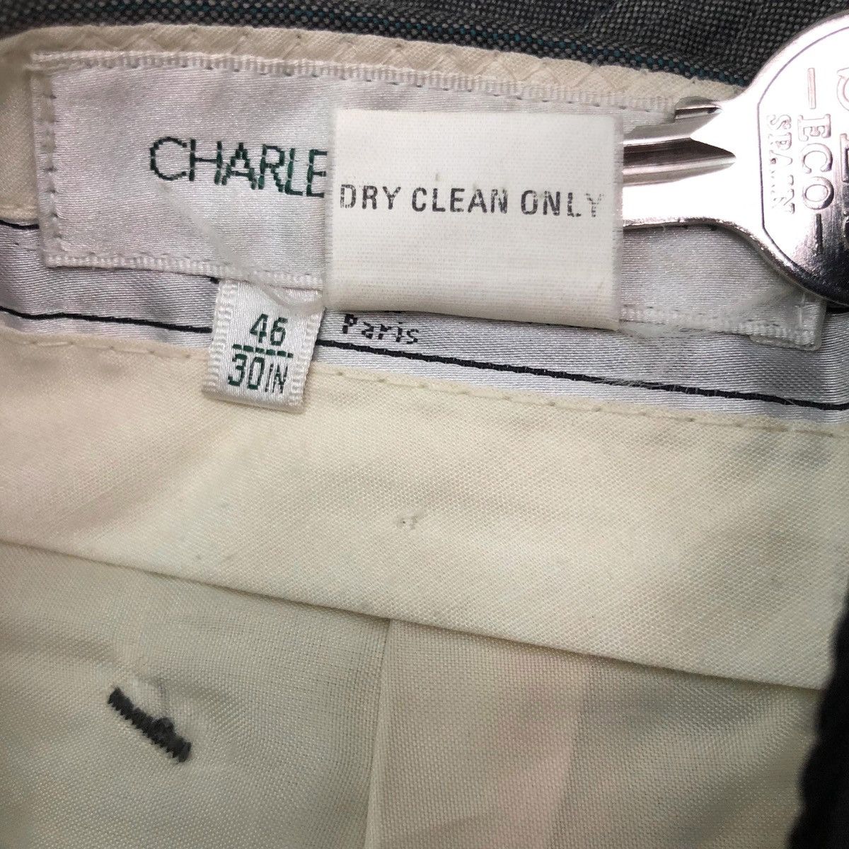 Charles Jourdan Charles Jourdan Pleated Front Trouser Pants Size US 30 / EU 46 - 9 Thumbnail
