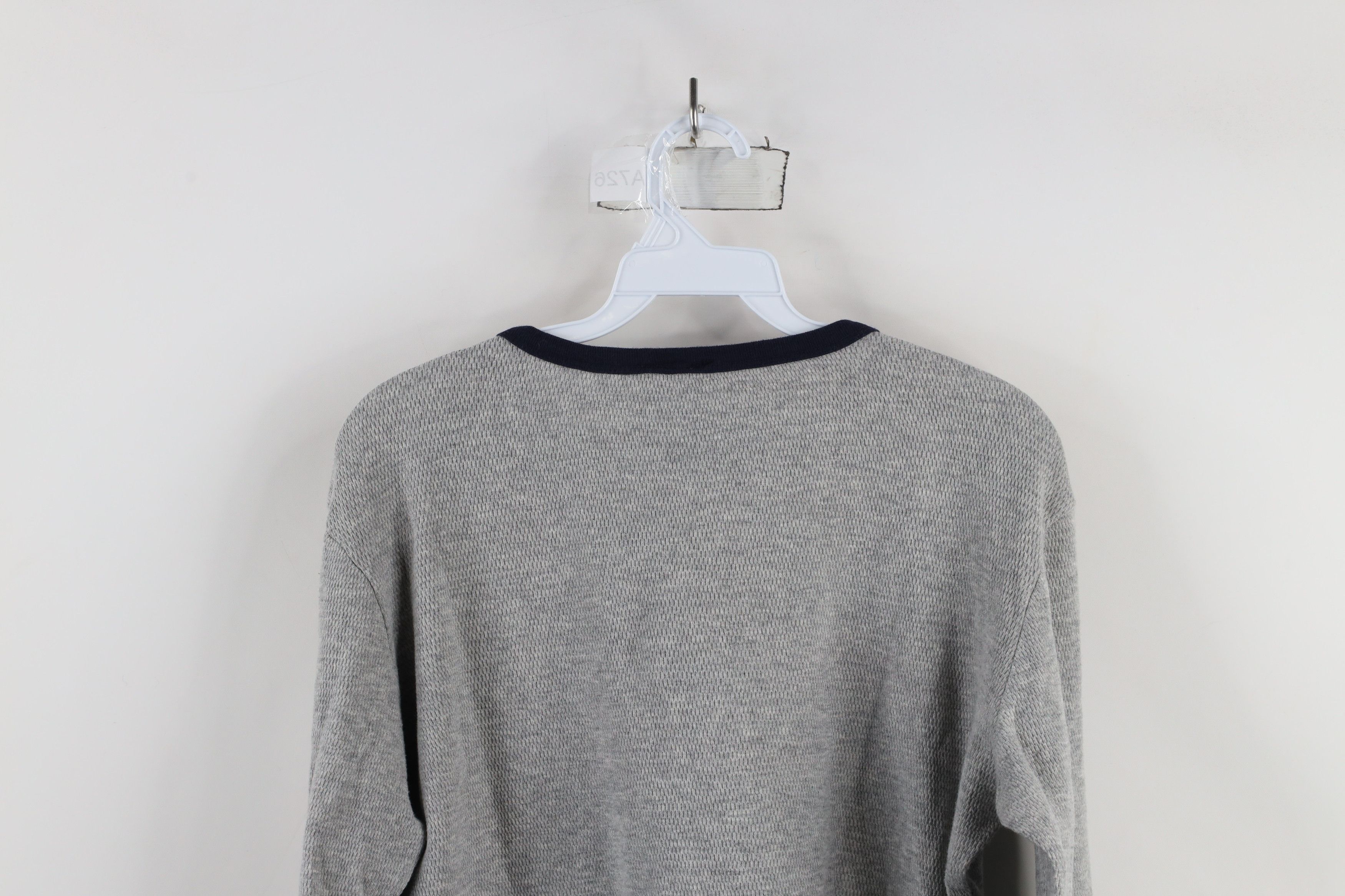 American Eagle Outfitters × Vintage Vintage 90s American Eagle Outfitters Waffle Knit T-Shirt Size M / US 6-8 / IT 42-44 - 7 Thumbnail