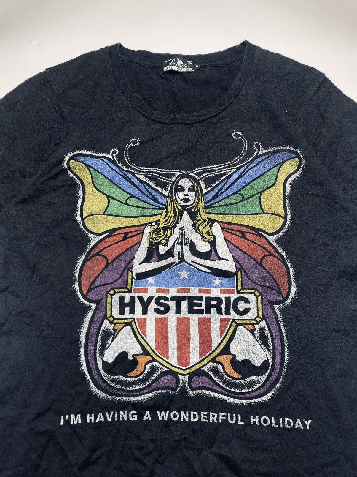 Hysteric Glamour 2000s Hysteric Glamour - Buttefly Girl Top Size S / US 4 / IT 40 - 2 Thumbnail