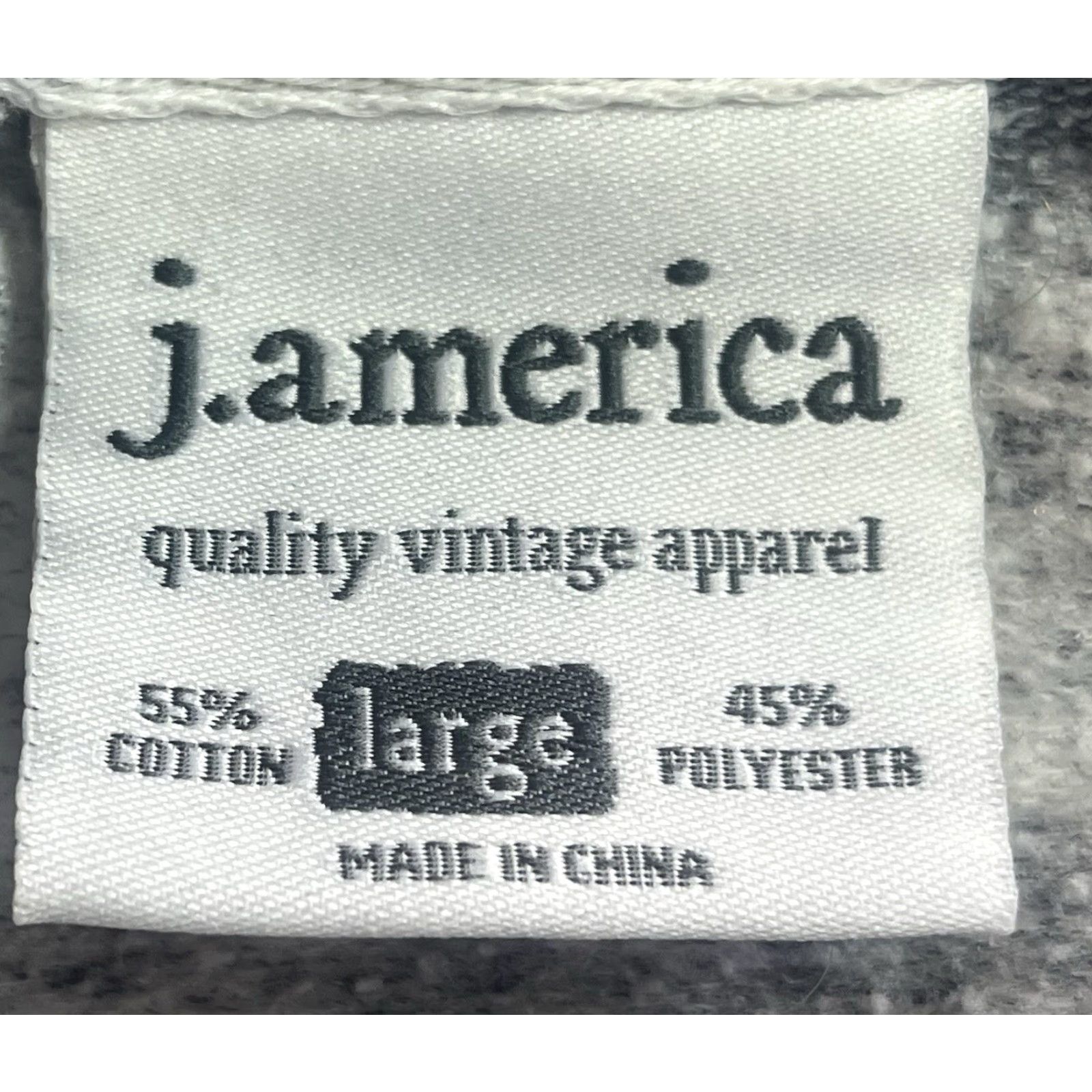 Vintage J. America Hoodie Unisex Adults Large Oversized Pouch Kangaroo Grey Acid Wash Tu Tu' Tun Size L / US 10 / IT 46 - 7 Thumbnail