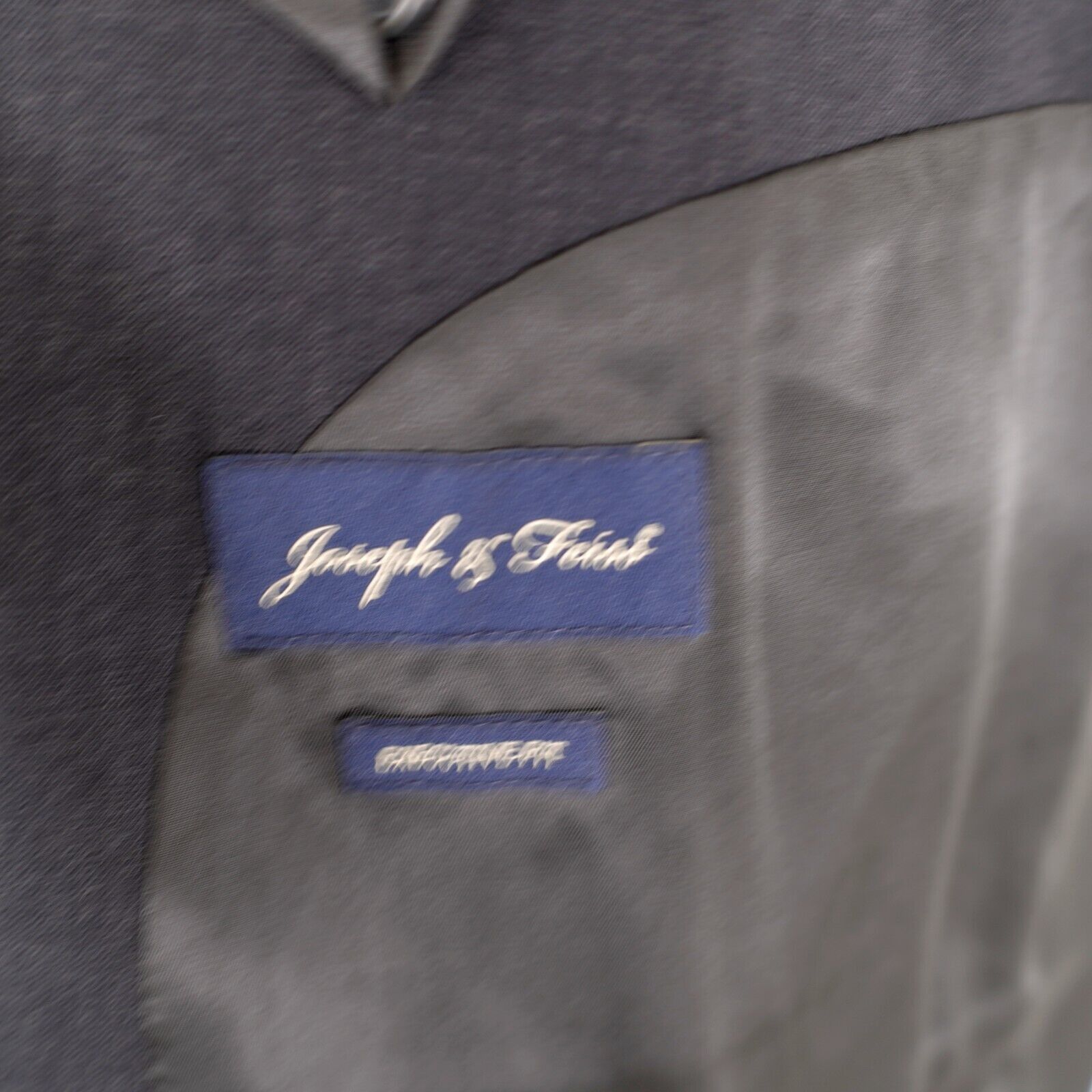 Joseph & Feiss Joseph & Feiss Executive Fit Wool Gray 2 Button Suit Jacket Size 46R - 10 Thumbnail