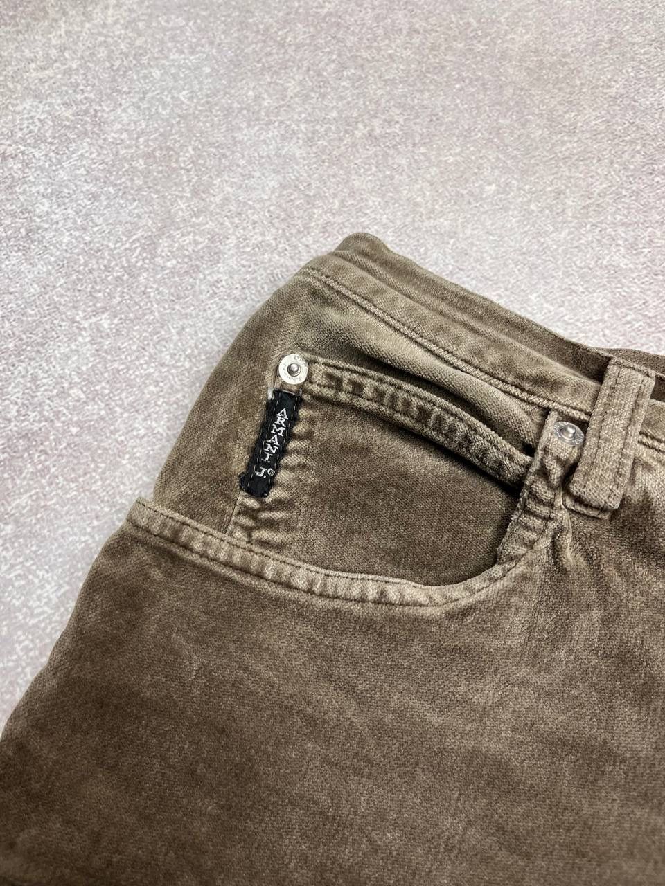 Armani VINTAGE ARMANI JEANS CORDUROY FLARED BAGGY JEANS 32 Size US 32 / EU 48 - 6 Thumbnail