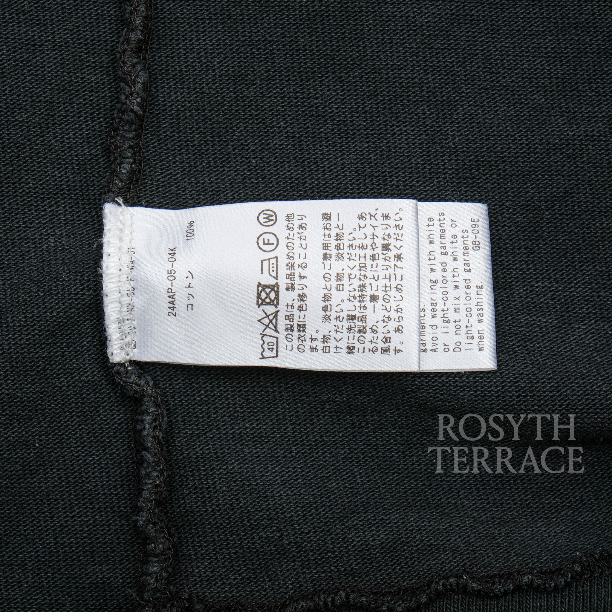 A.PRESSE 【A.PRESSE / VINTAGE LS T-SHIRT (BLACK) / SIZE 3】 Size US L / EU 52-54 / 3 - 5 Thumbnail