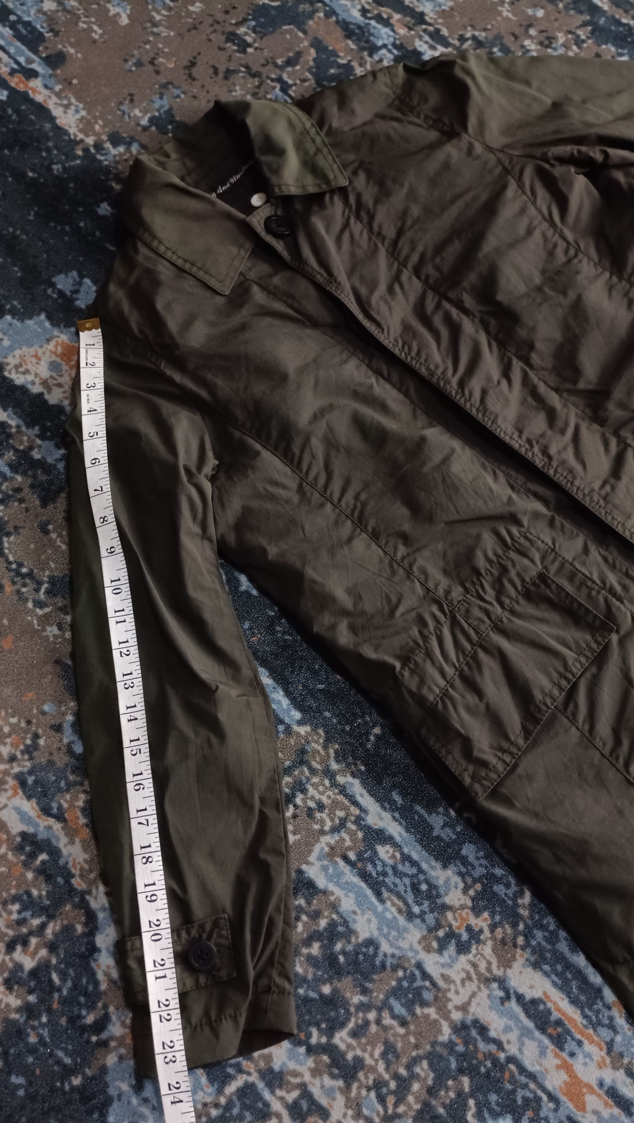 WARDROBE.NYC Living and Wardrobe Trench Coat Nylon Men Jacket Size US M / EU 48-50 / 2 - 12 Thumbnail