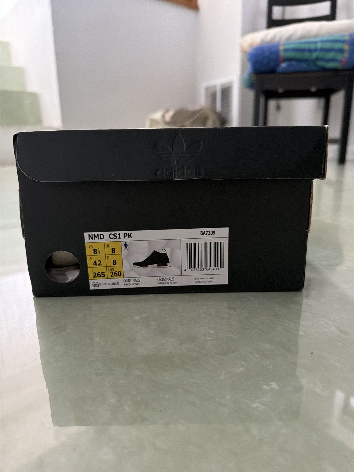 adidas gazelle silver green womens Shop Black Mens NMD R1 Lace Up Sneakers – Shoebacca main image 0