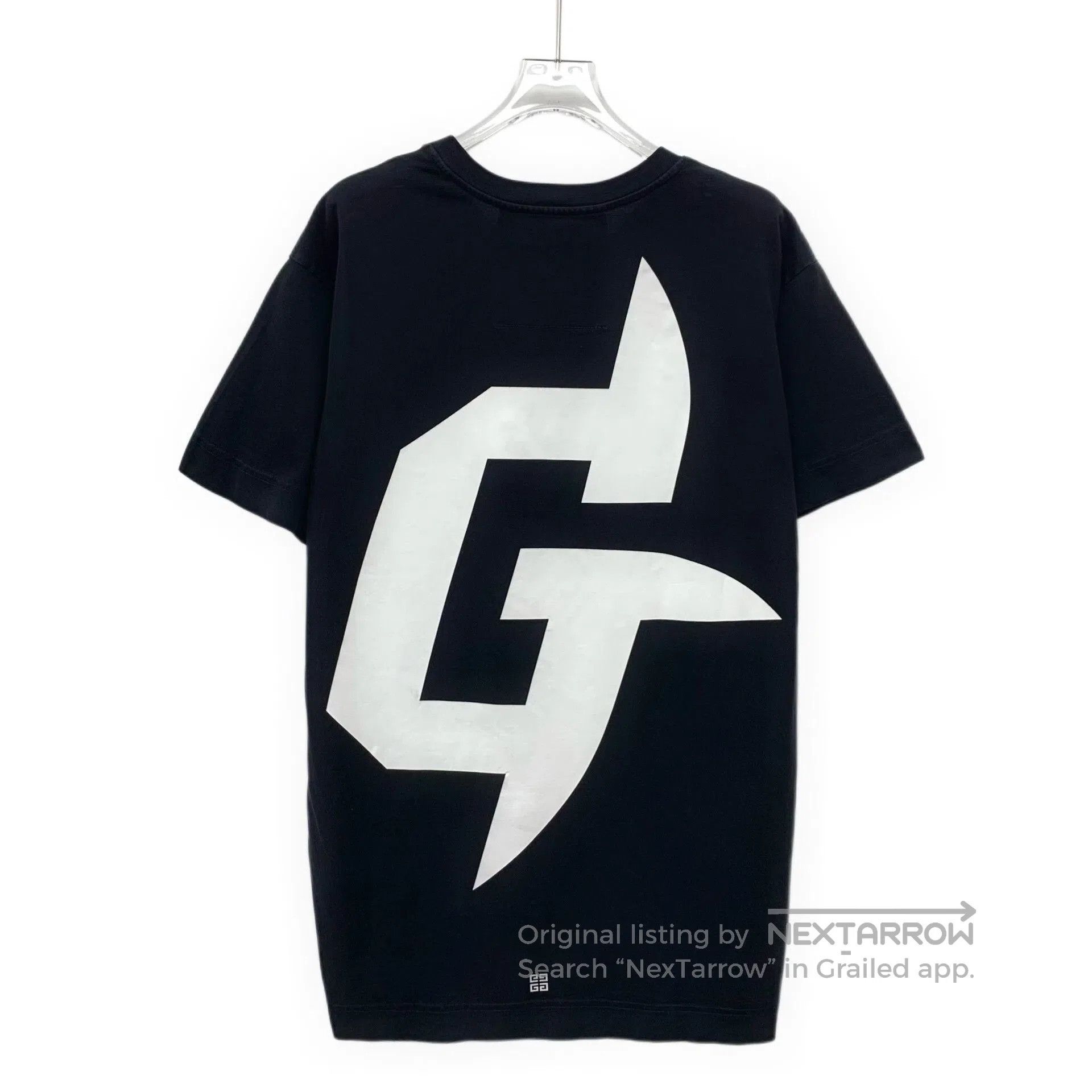 Givenchy Givenchy Black Logo Print Cotton Crewneck T-Shirt. Size US S / EU 44-46 / 1 - 2 Thumbnail