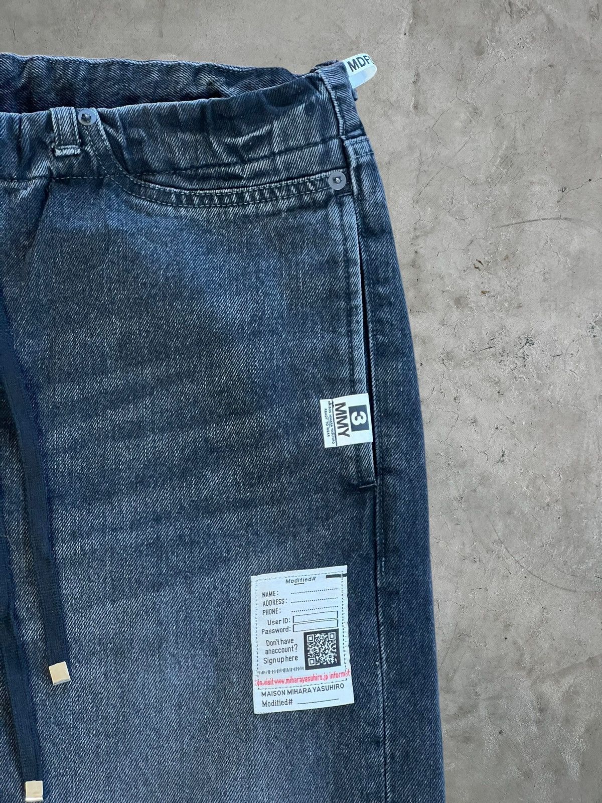 Maison MIHARA YASUHIRO Miharayasuhiro Baggy Jeans Size US 34 / EU 50 - 4 Thumbnail
