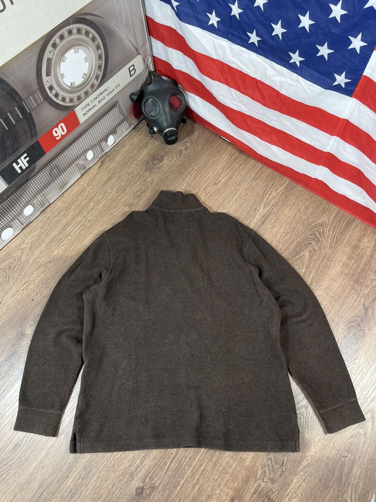 Ralph Lauren Vintage Polo Ralph Lauren 1/3 Zip Sweater Y2K Size US L / EU 52-54 / 3 - 9 Thumbnail