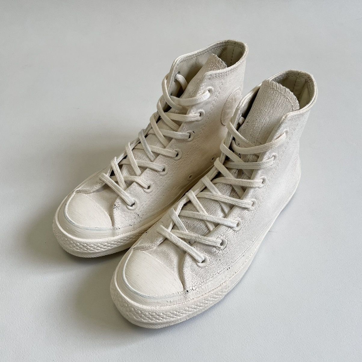 Maison Margiela S/S 14 Painted ‘Chuck Taylor All Star’ Sneakers Size US 7 / IT 37 - 5 Thumbnail