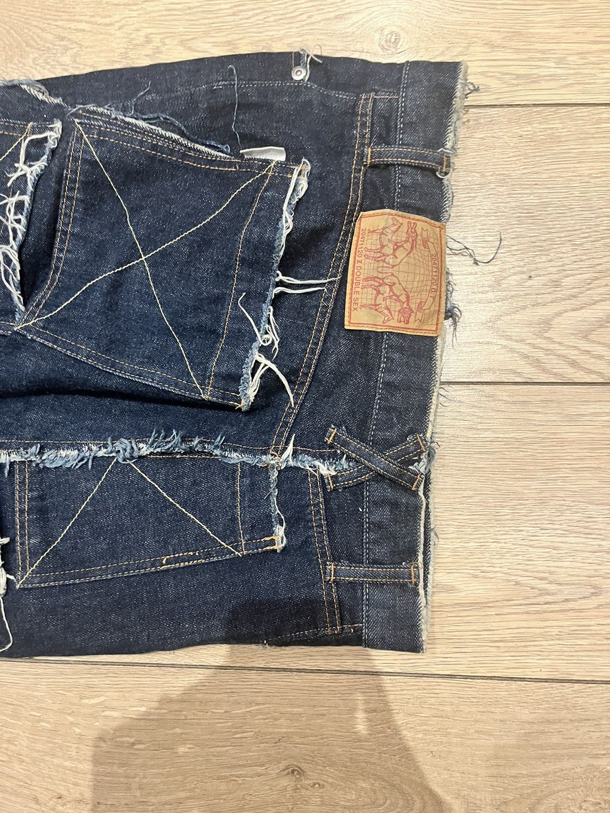 20471120 20471120 Denim Skirt Rare Size 34" / US 12 / IT 48 - 2 Thumbnail