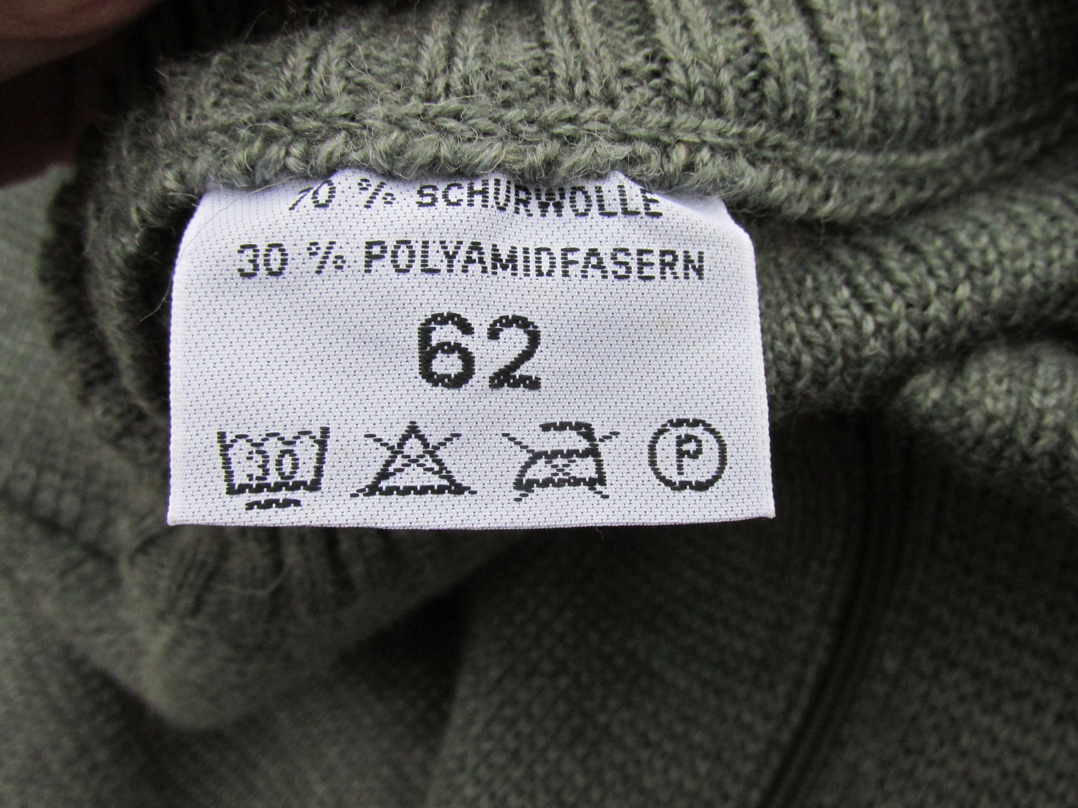 Vintage Vintage Sweater M-74 of the Swiss Army, 62 Size US XXL / EU 58 / 5 - 5 Thumbnail