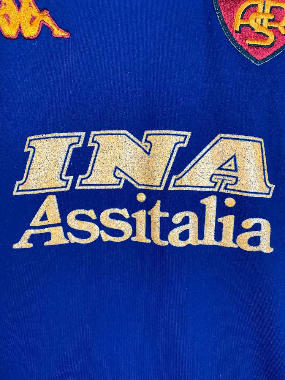 Kappa vintage as roma 2000/2001 totti kappa stretch jersey italy Size US M / EU 48-50 / 2 - 4 Thumbnail