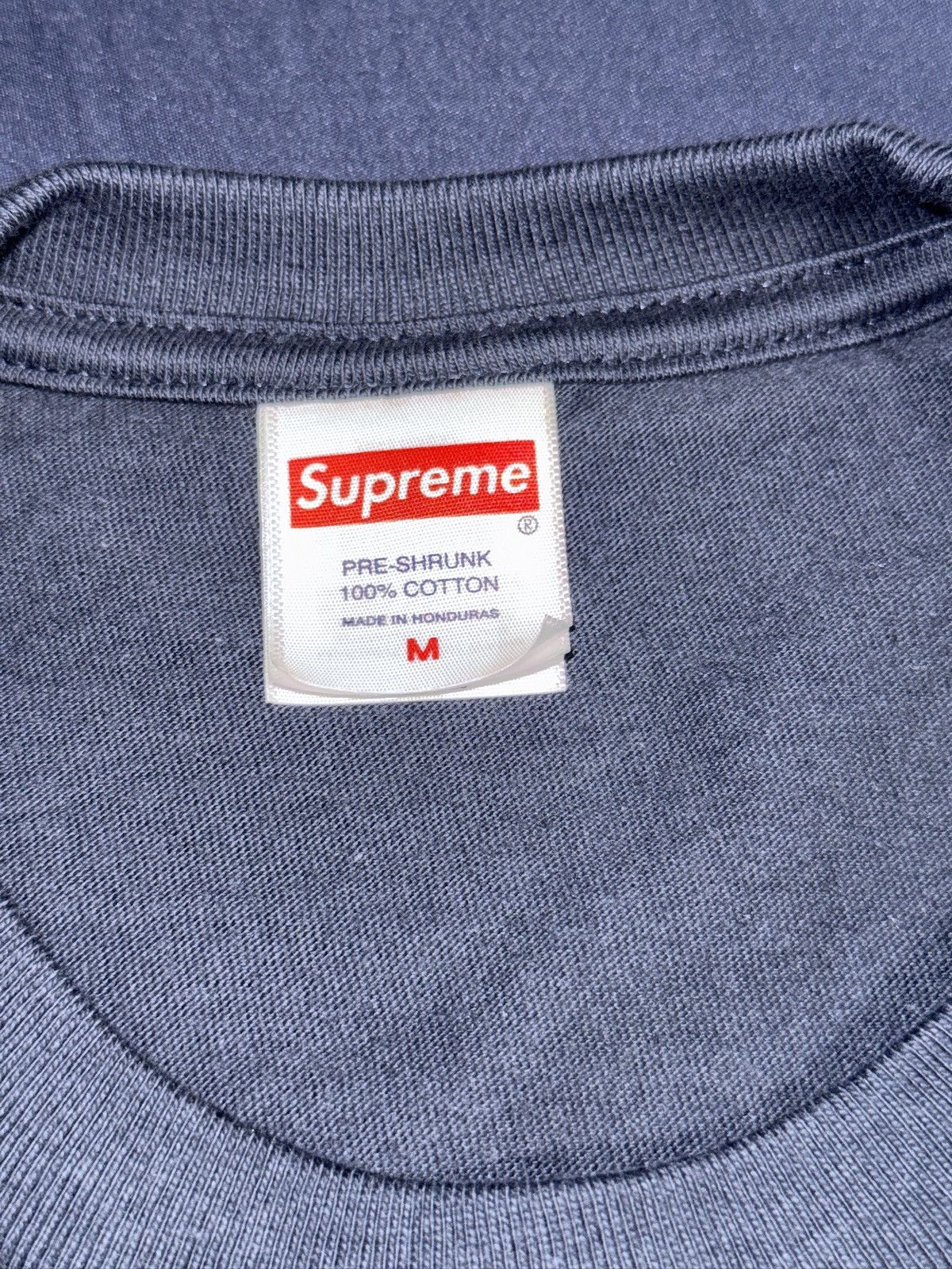 Supreme Supreme Diamonds Tee Navy Fw24 Size US M / EU 48-50 / 2 - 3 Thumbnail