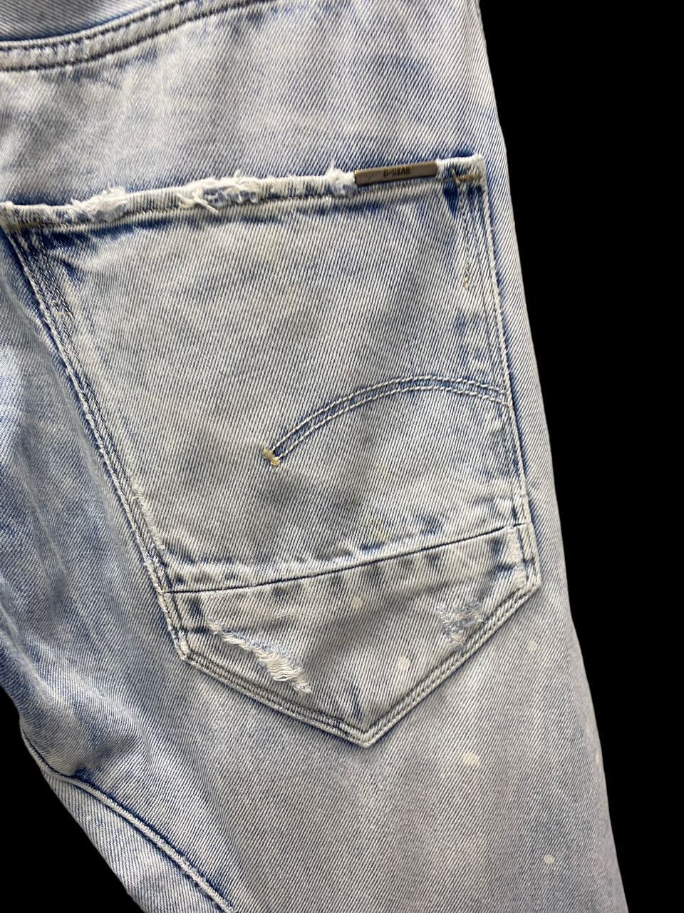 G-Star 💥BEST OFFER💥VINTAGE GSTAR DISTRESSED DENIM JEANS Size US 32 / EU 48 - 10 Thumbnail