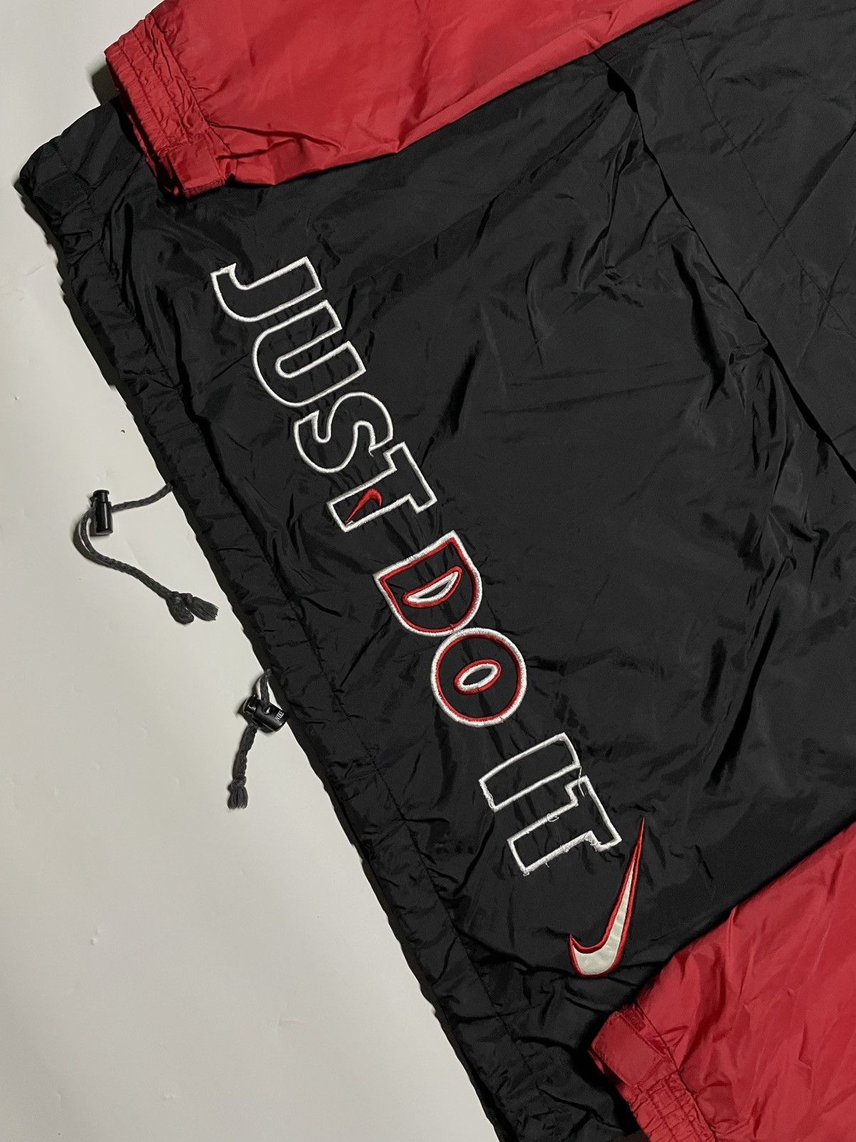 Nike × Vintage Nike Premier Just Do it Hidden hooded vintage jacket Size US L / EU 52-54 / 3 - 16 Thumbnail