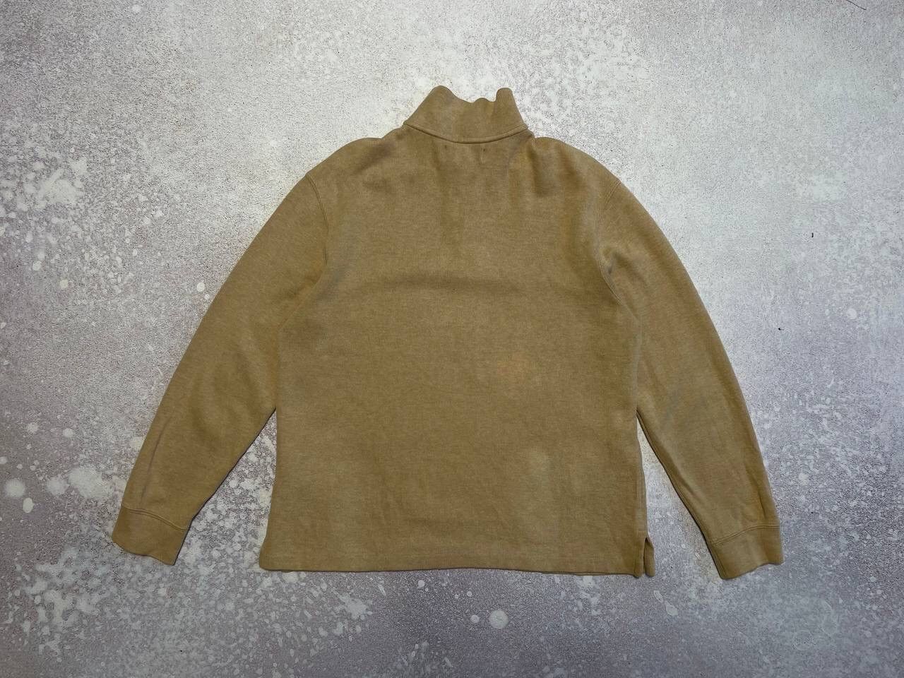 Polo Ralph Lauren × RRL Ralph Lauren × Ralph Lauren Polo Ralph Lauren RRL Y2K Zip 1/4 Sweatshirt Pony Logo Rare Size US M / EU 48-50 / 2 - 7 Thumbnail