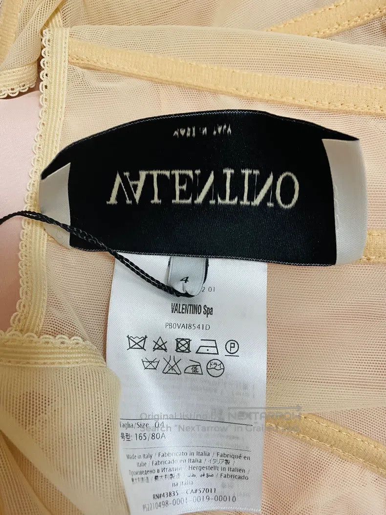 Valentino Valentino Pink bandeau flower bud bow dress Size S / US 4 / IT 40 - 9 Thumbnail