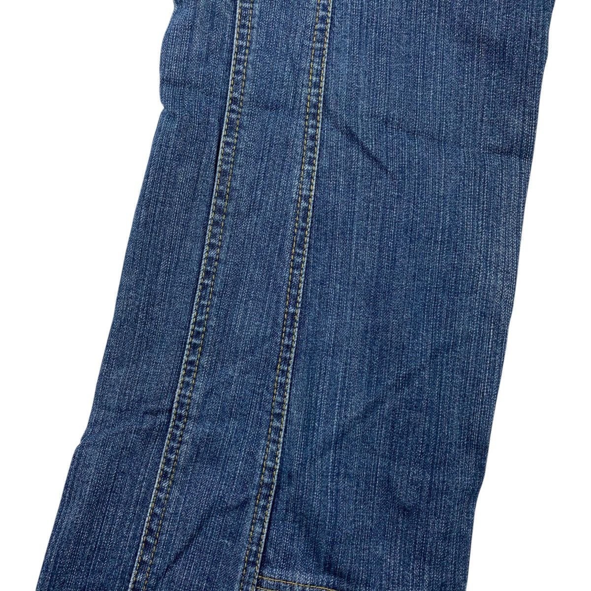 Sonia Rykiel × Vintage Vintage SONIA RYKIEL women flared reconstructed blue jeans Size 30" / US 8 / IT 44 - 19 Thumbnail