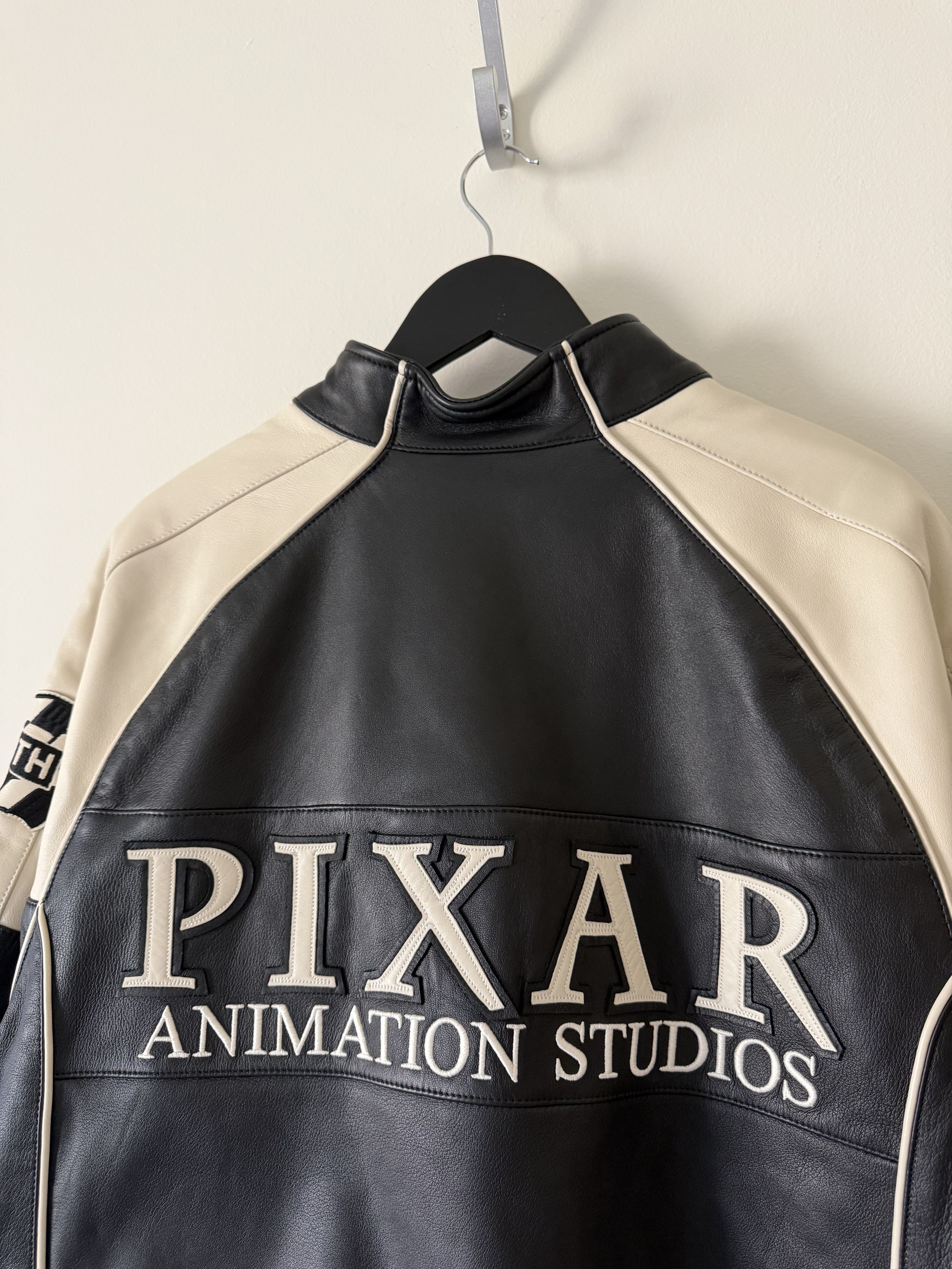 Disney × Kith Kith Disney Pixar Dejean Leather Jacket in Black Size US XL / EU 56 / 4 - 9 Thumbnail