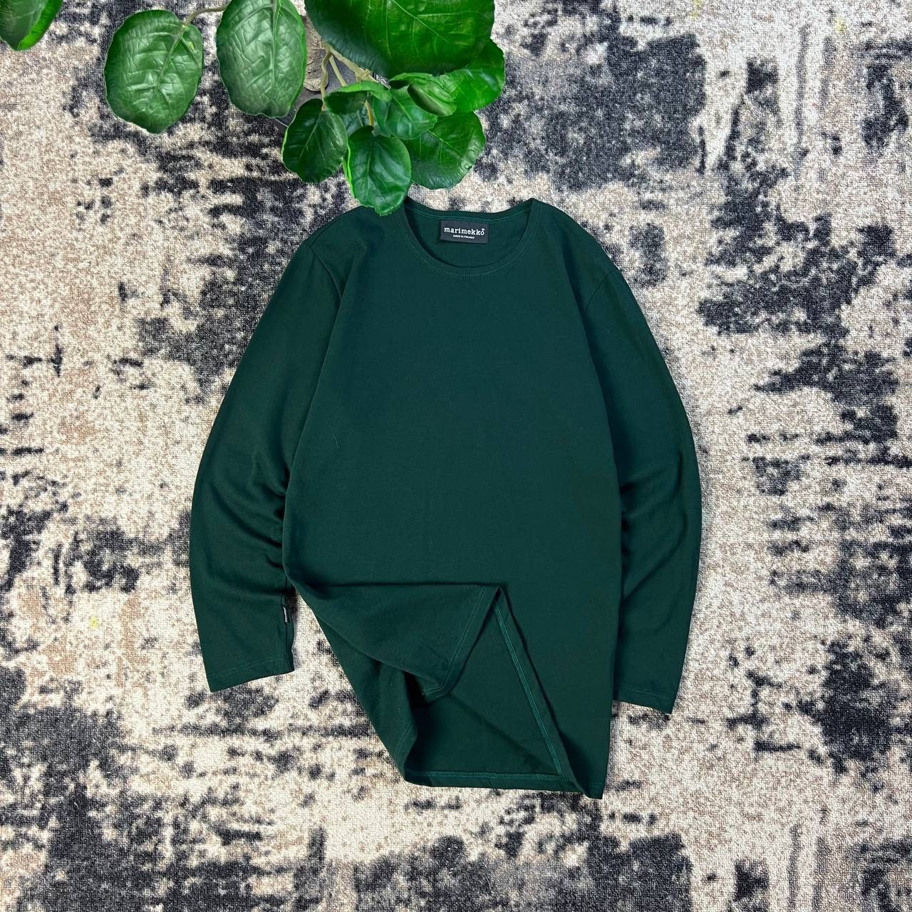 Marimekko Marimekko Vintage Y2K Luxury Basic Long Sleeve Size US M / EU 48-50 / 2 - 1 Thumbnail