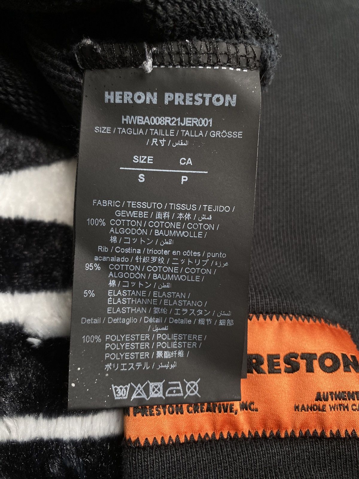 Heron Preston Heron Preston Cropped Sweatshirt with Shoulder Pads Size S / US 4 / IT 40 - 4 Thumbnail