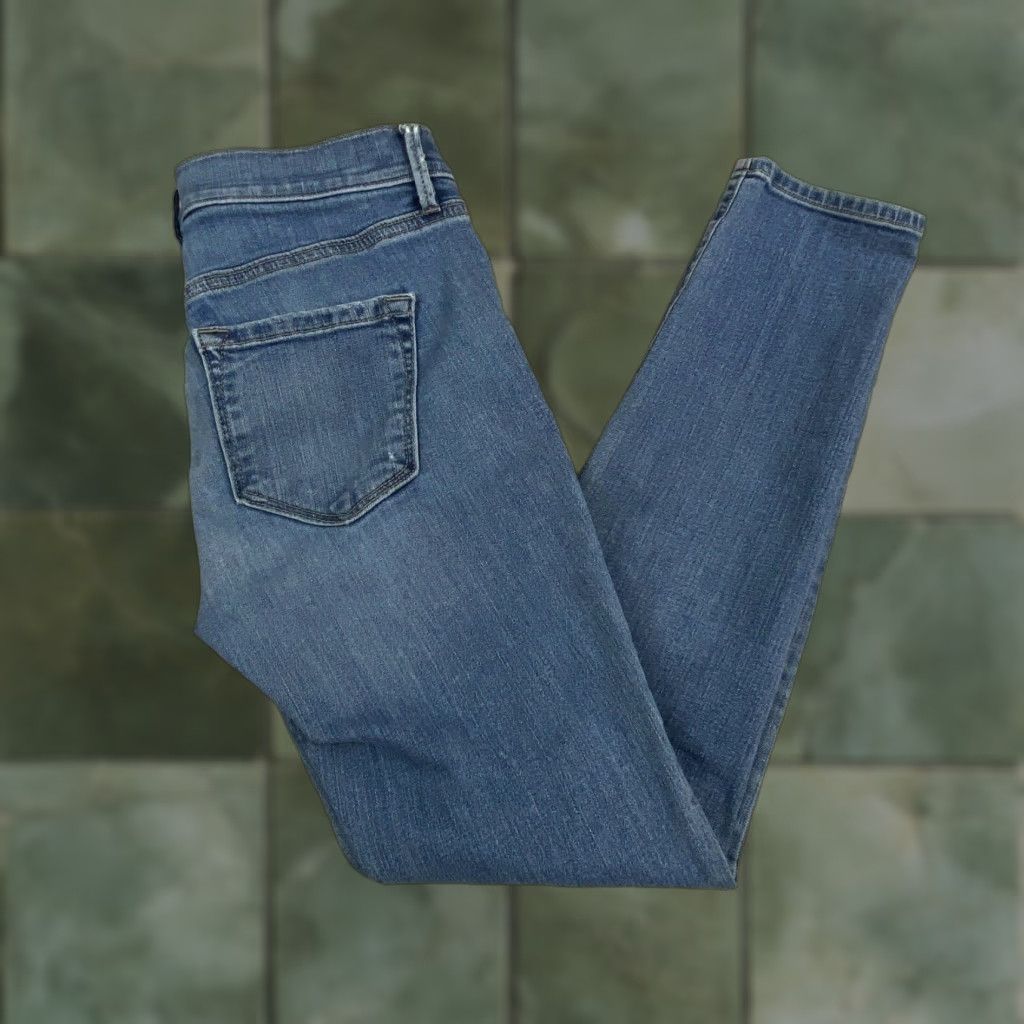 Loft Ann Taylor LOFT Womens Jeans 26 Modern Skinny Low Rise Medium Wash Denim Size 26" / US 2 / IT 38 - 1 Thumbnail