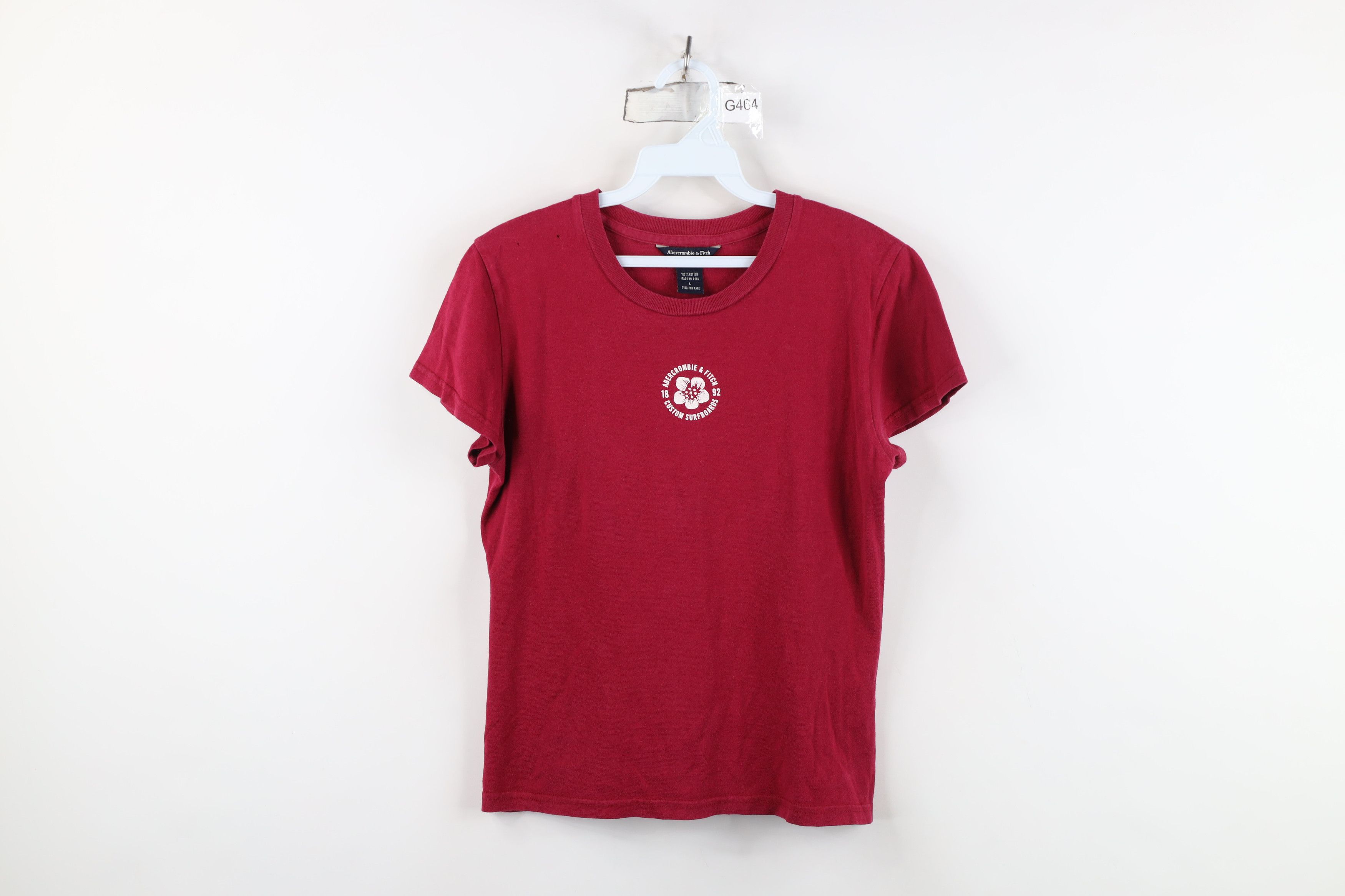 Abercrombie & Fitch Vintage 90s Y2K Abercrombie & Fitch Flower Surfing T-Shirt Size L / US 10 / IT 46 - 1 Thumbnail